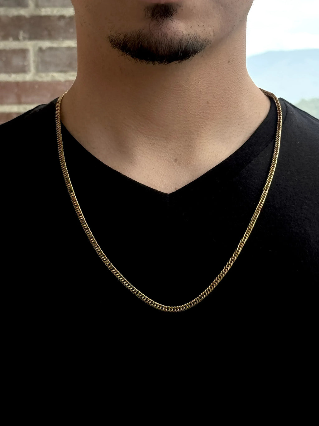 Cadena Trono Vikingo Hombre 4mm - Oryos Joyeria