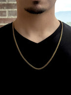 Cadena Trono Vikingo Hombre 4mm - Oryos Joyeria