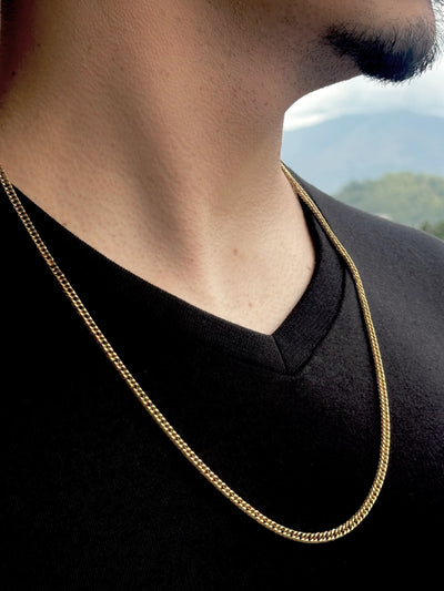 Cadena Trono Vikingo Hombre 4mm - Oryos Joyeria