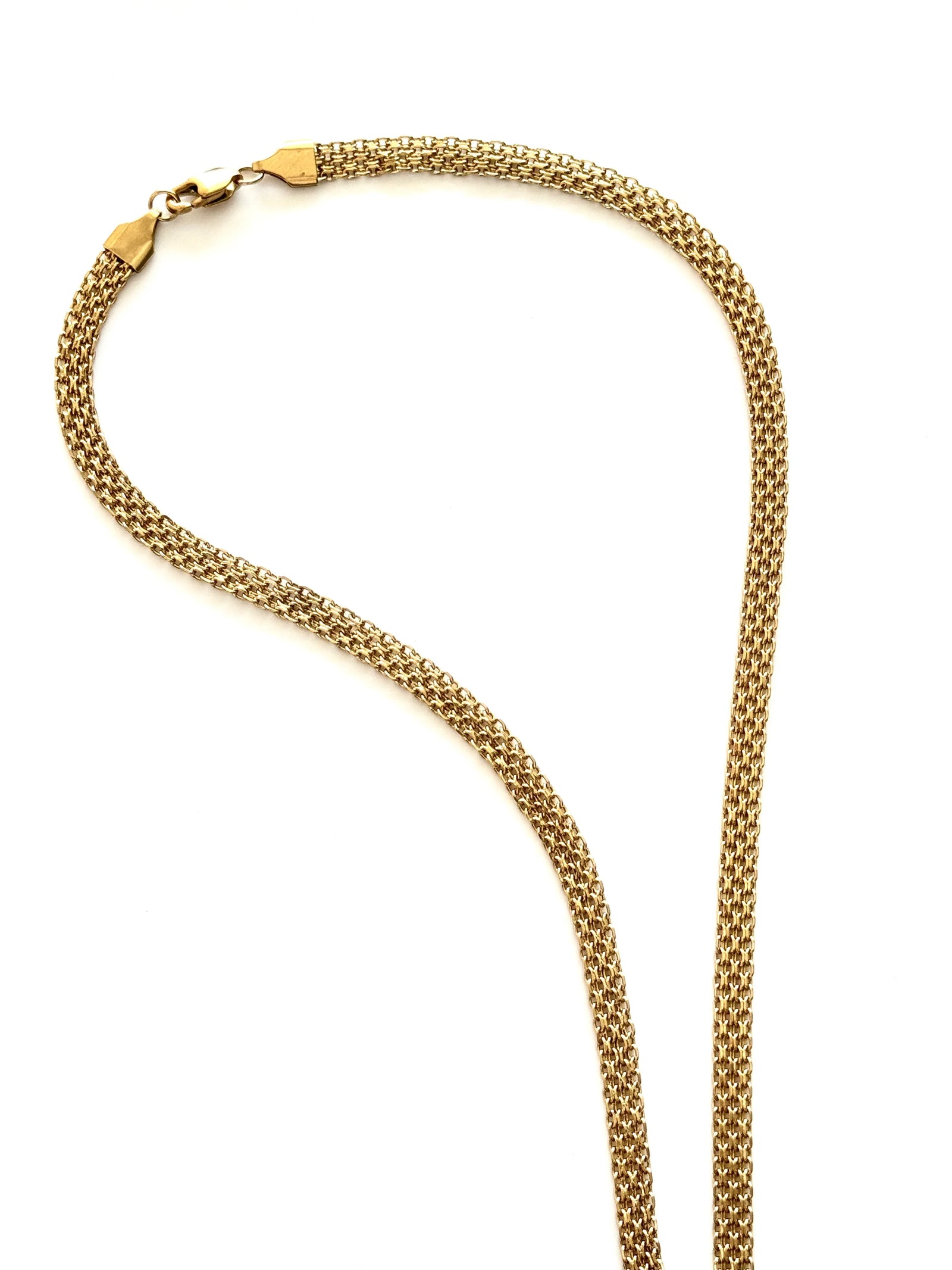 Cadena Loto Dorado Hombre 5mm - Oryos Joyeria