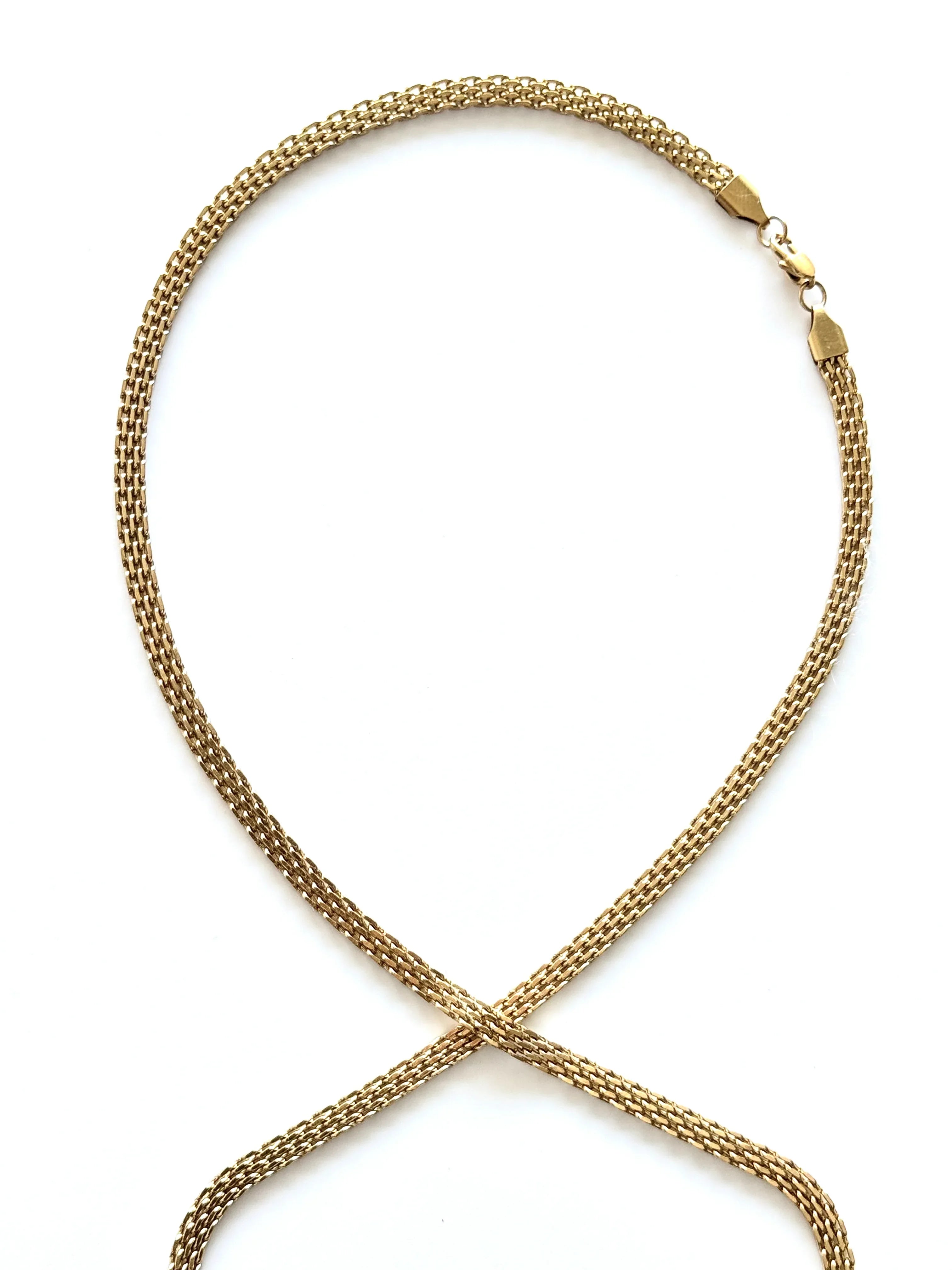 Cadena Luna de Oriente Hombre 4mm - Oryos Joyeria