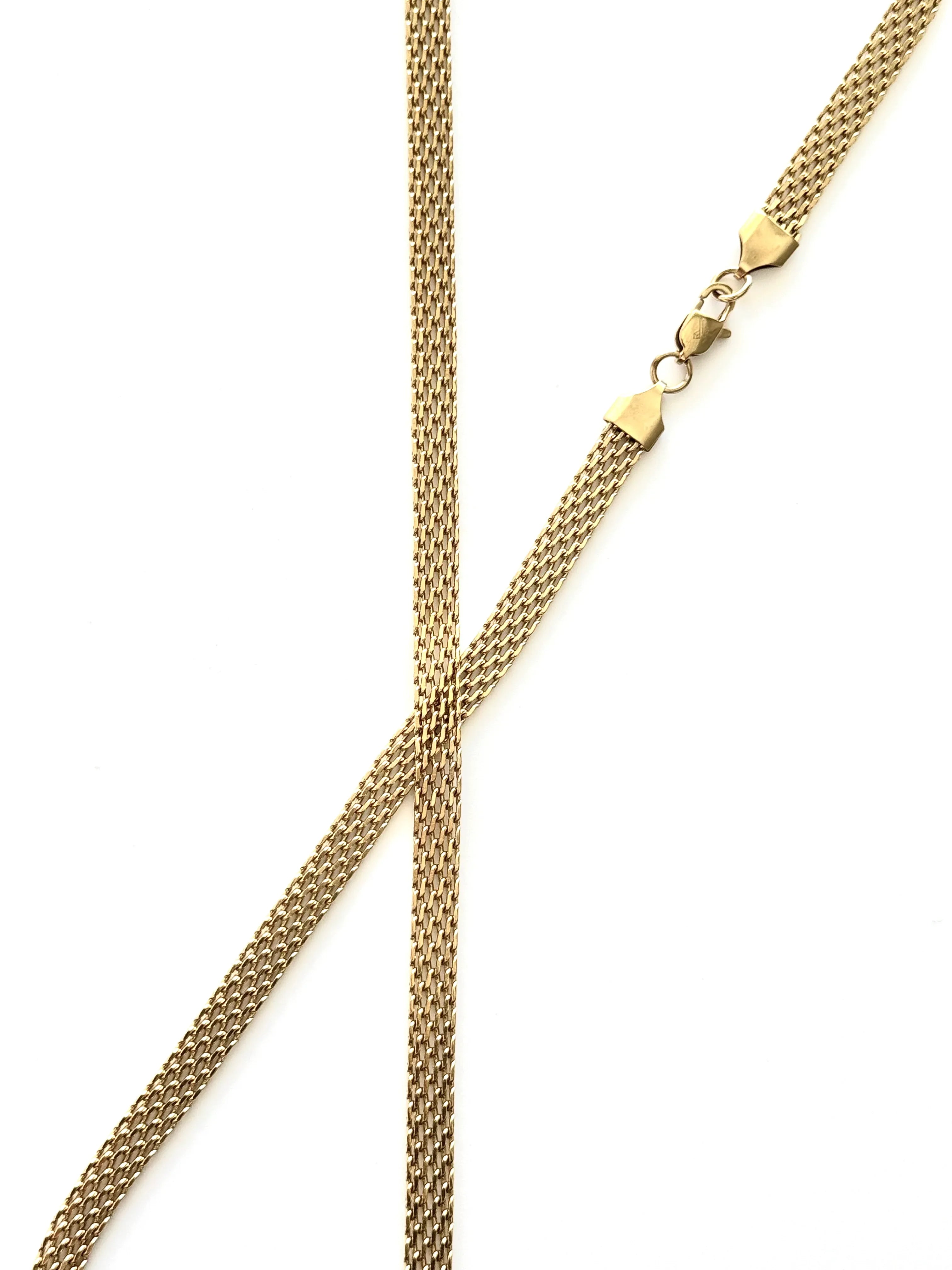 Cadena Luna de Oriente Hombre 6mm - Oryos Joyeria