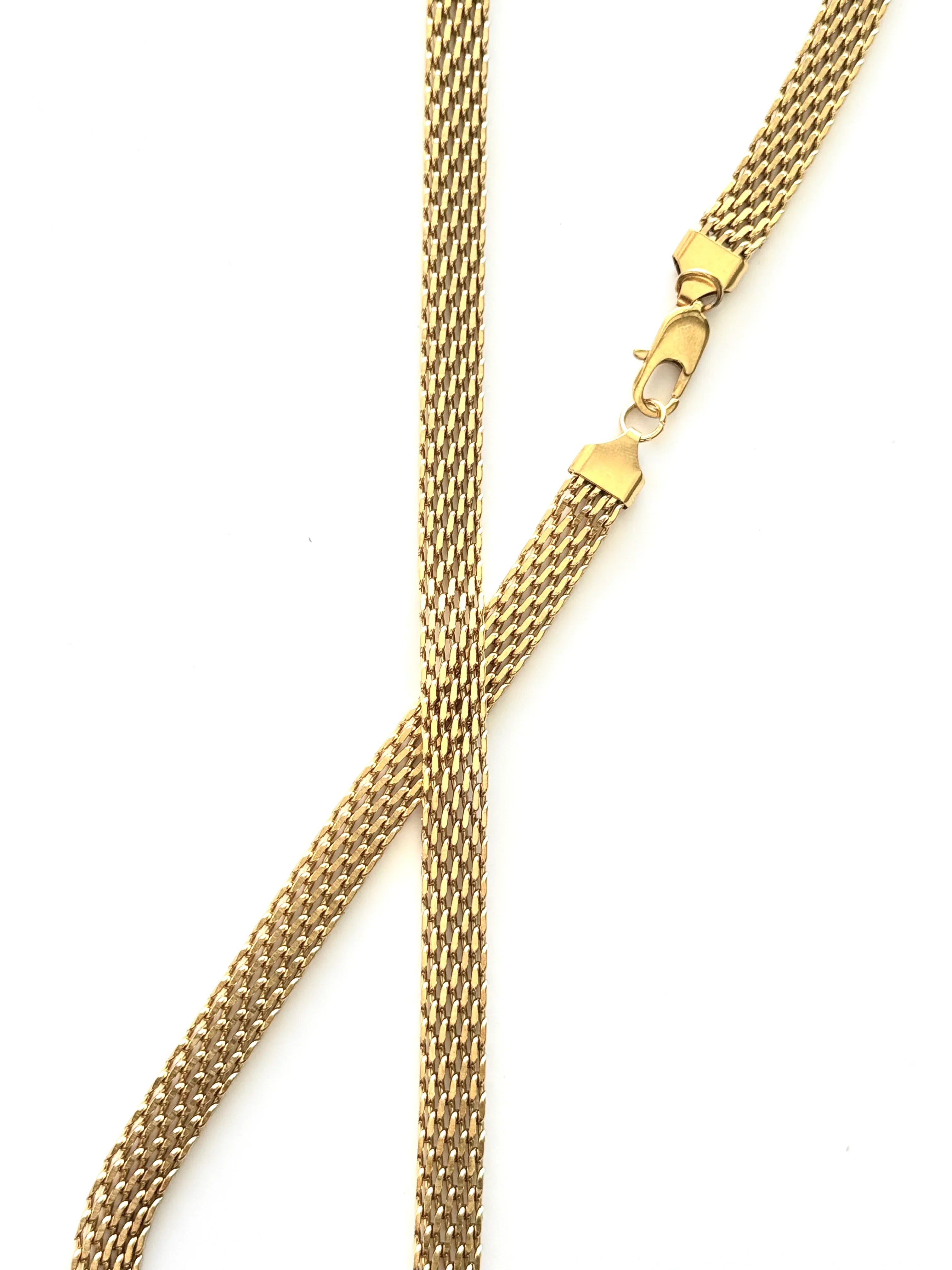 Cadena Luna de Oriente Hombre 9mm - Oryos Joyeria