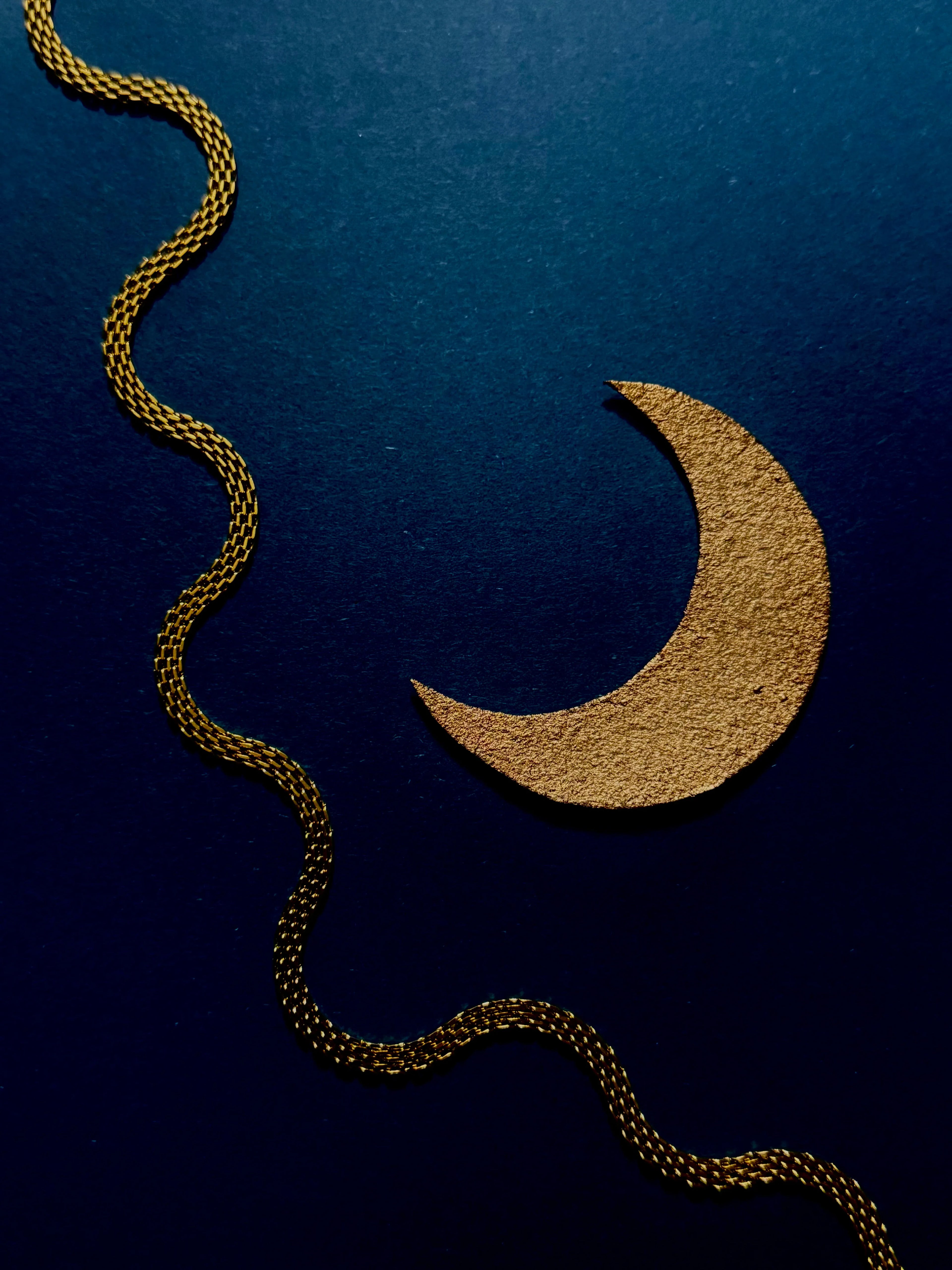 Cadena Luna de Oriente Mujer 4mm - Oryos Joyeria