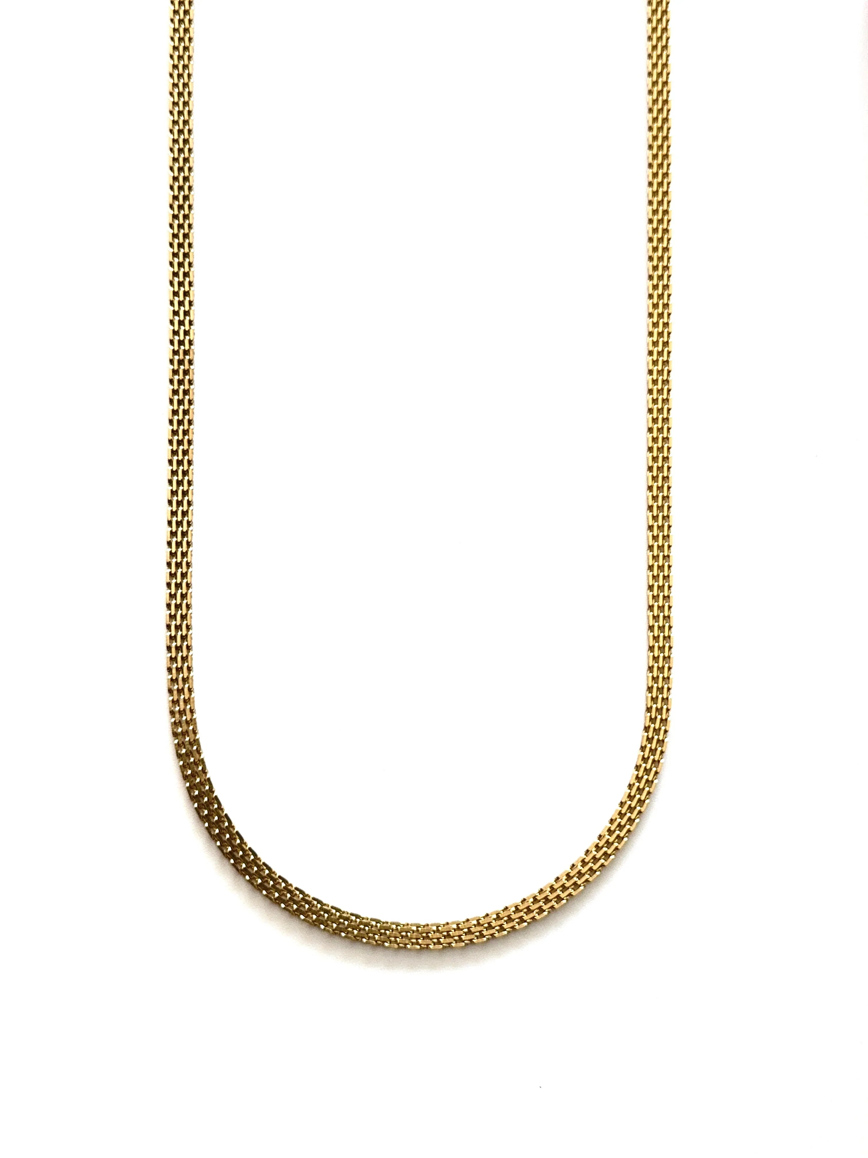 Cadena Luna de Oriente Mujer 4mm - Oryos Joyeria