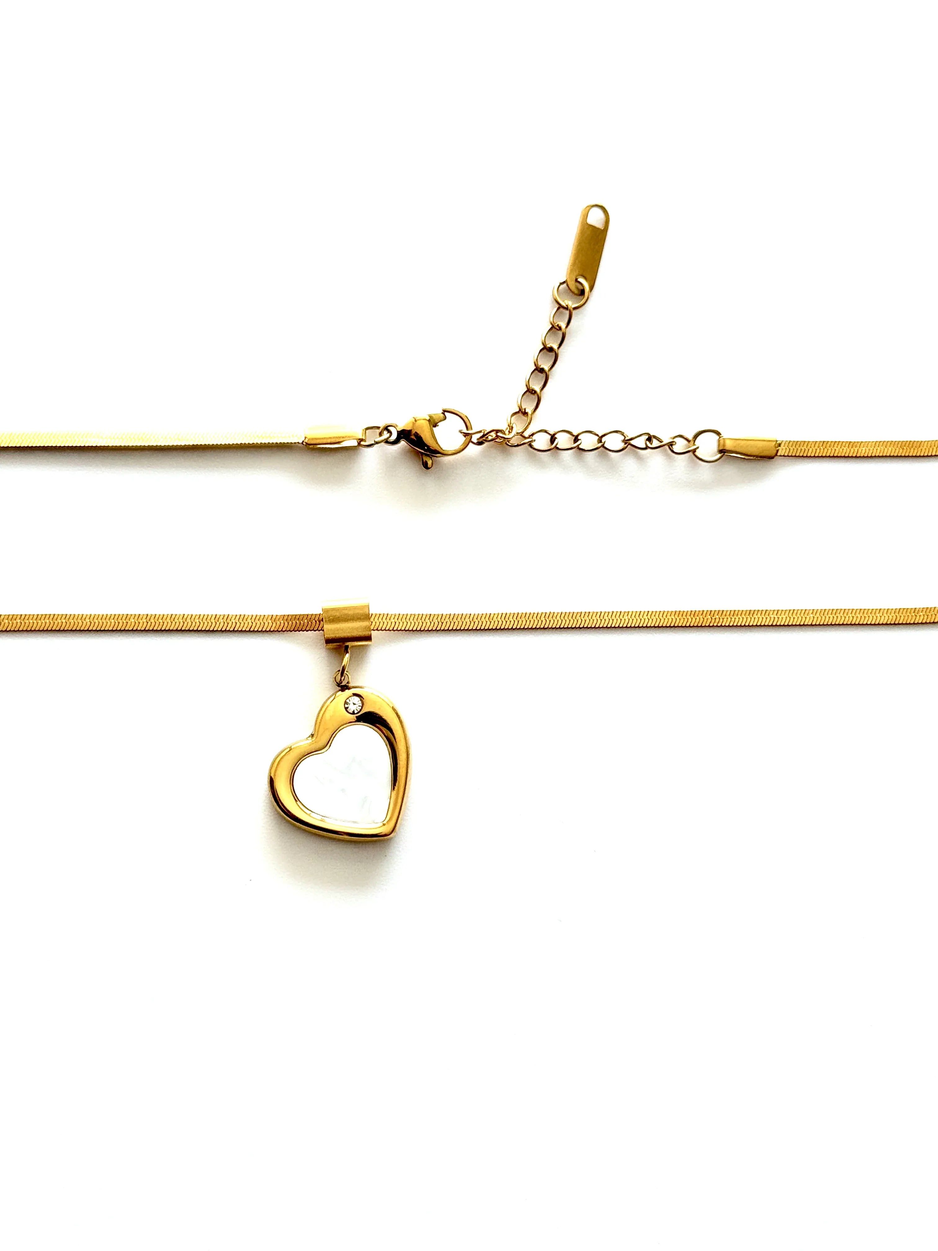 Cadena Corazón Mujer - Oryos Joyeria