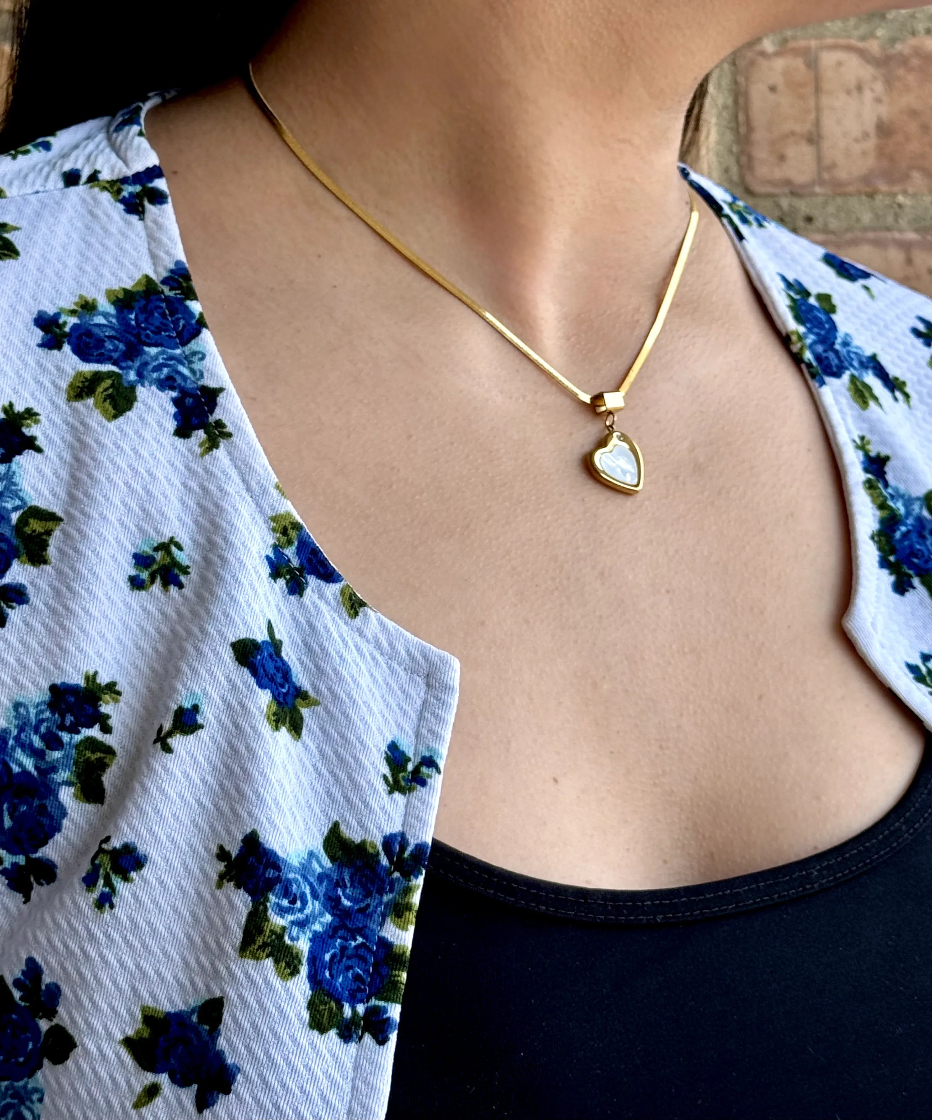 Cadena Corazón Mujer - Oryos Joyeria