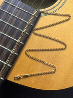 Cadena Ritmo Dorado Mujer 3mm - Oryos Joyeria