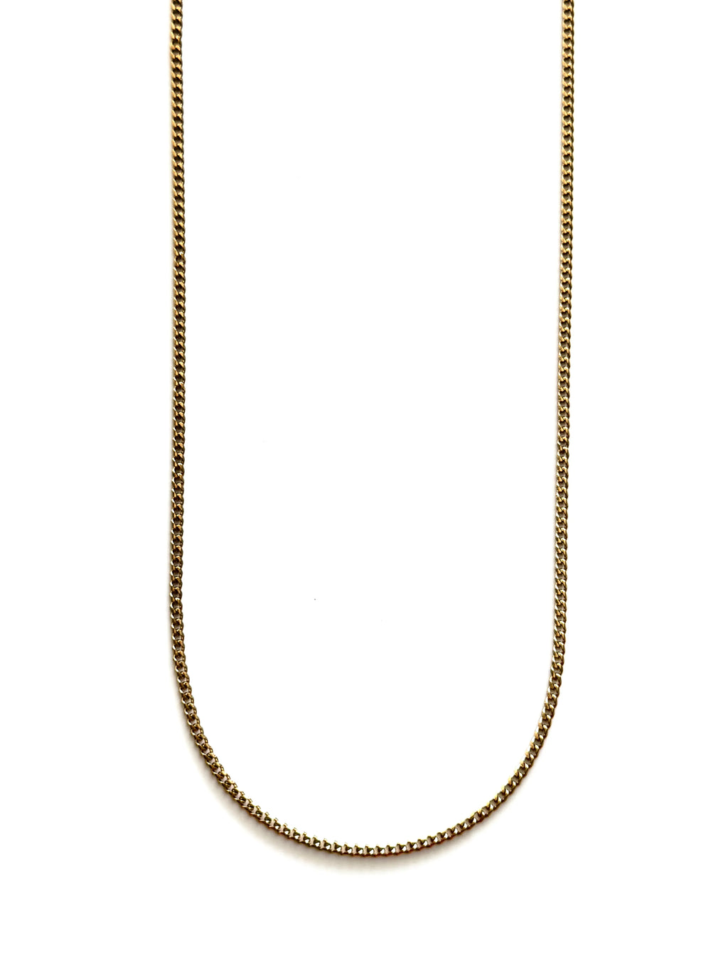 Cadena Ritmo Dorado Mujer 3mm - Oryos Joyeria