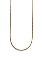 Cadena Ritmo Dorado Mujer 3mm - Oryos Joyeria