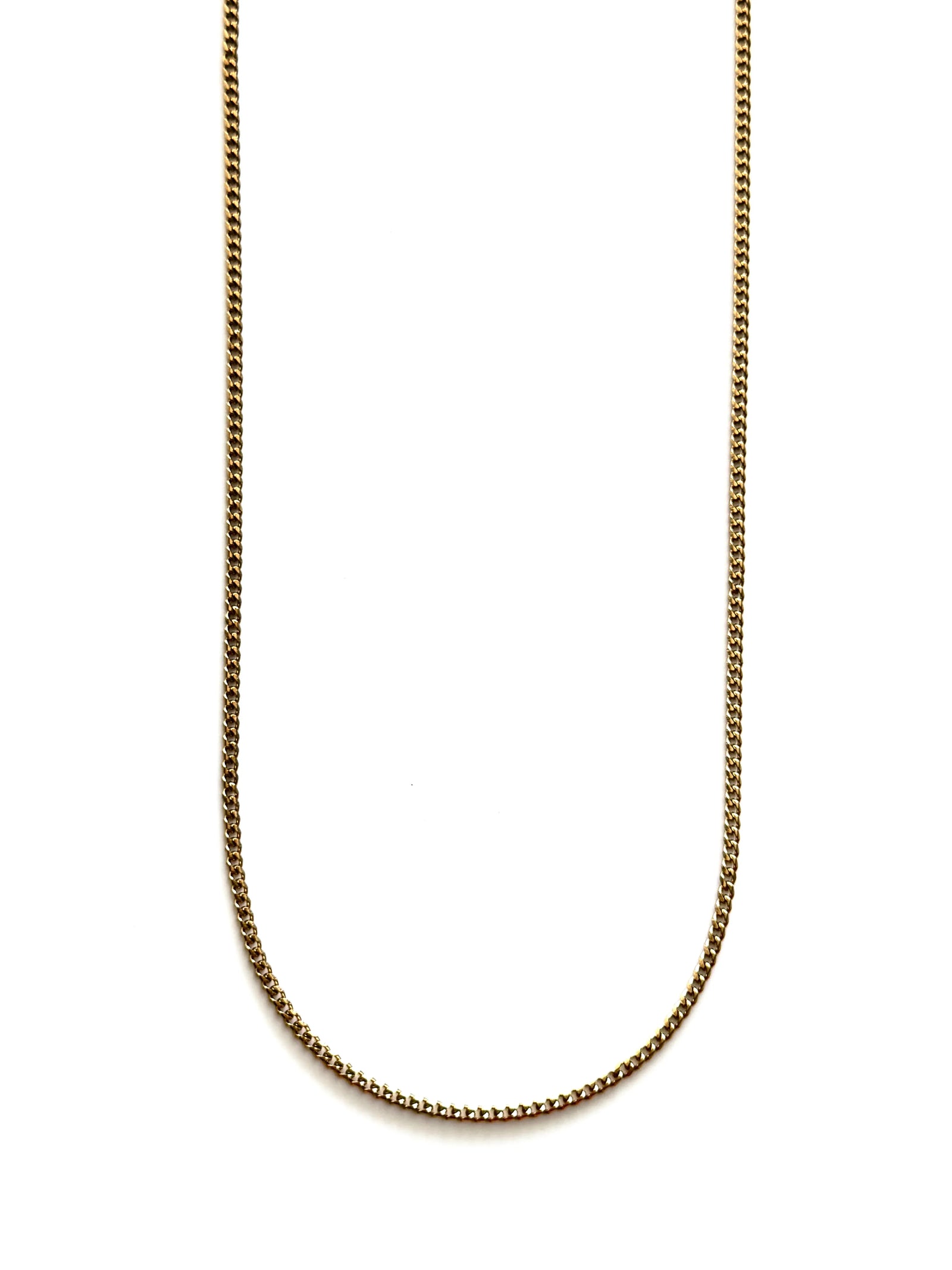 Cadena Ritmo Dorado Mujer 3mm - Oryos Joyeria