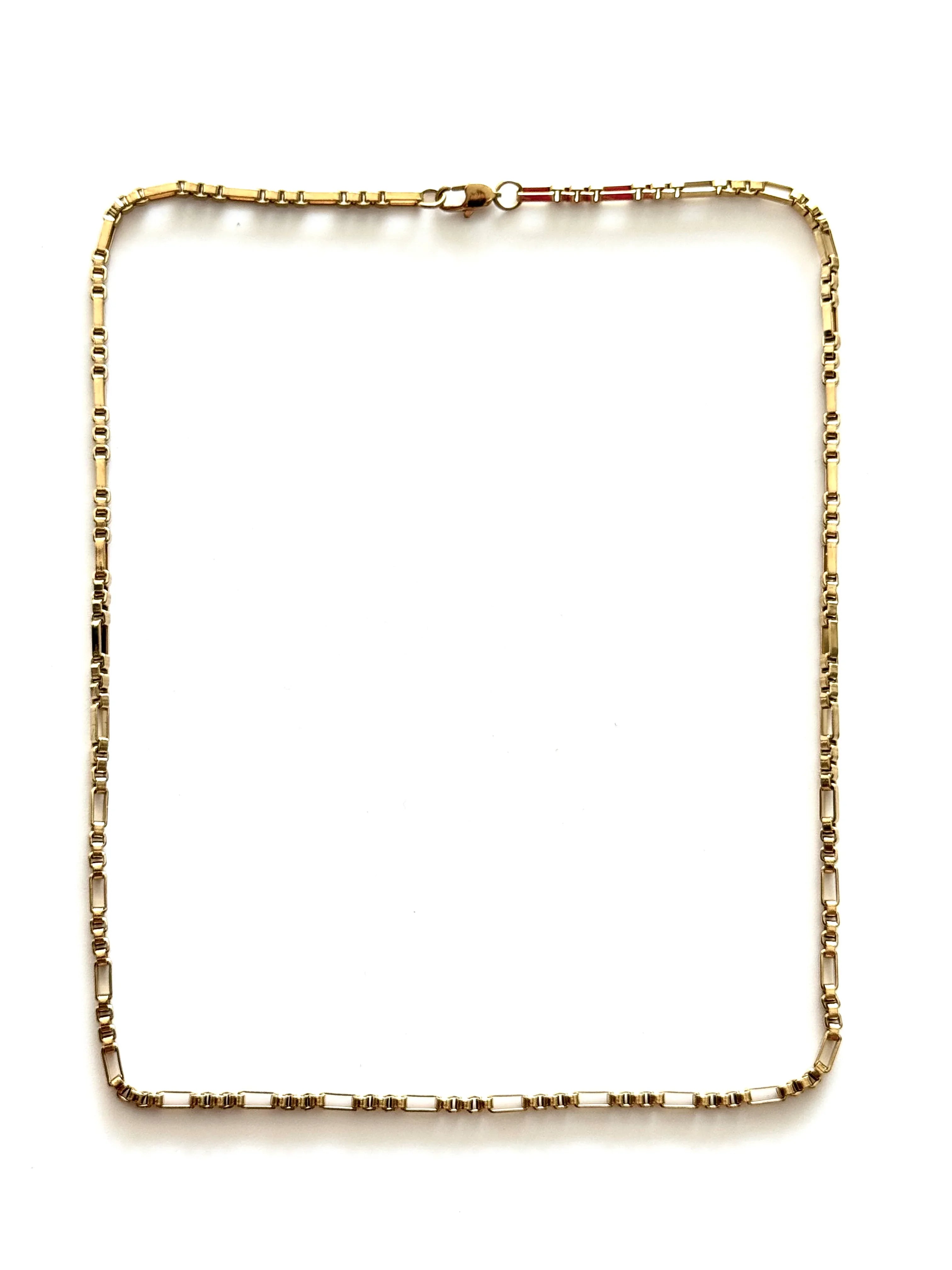 Cadena Prisma Glacial Mujer 3mm - Oryos Joyeria