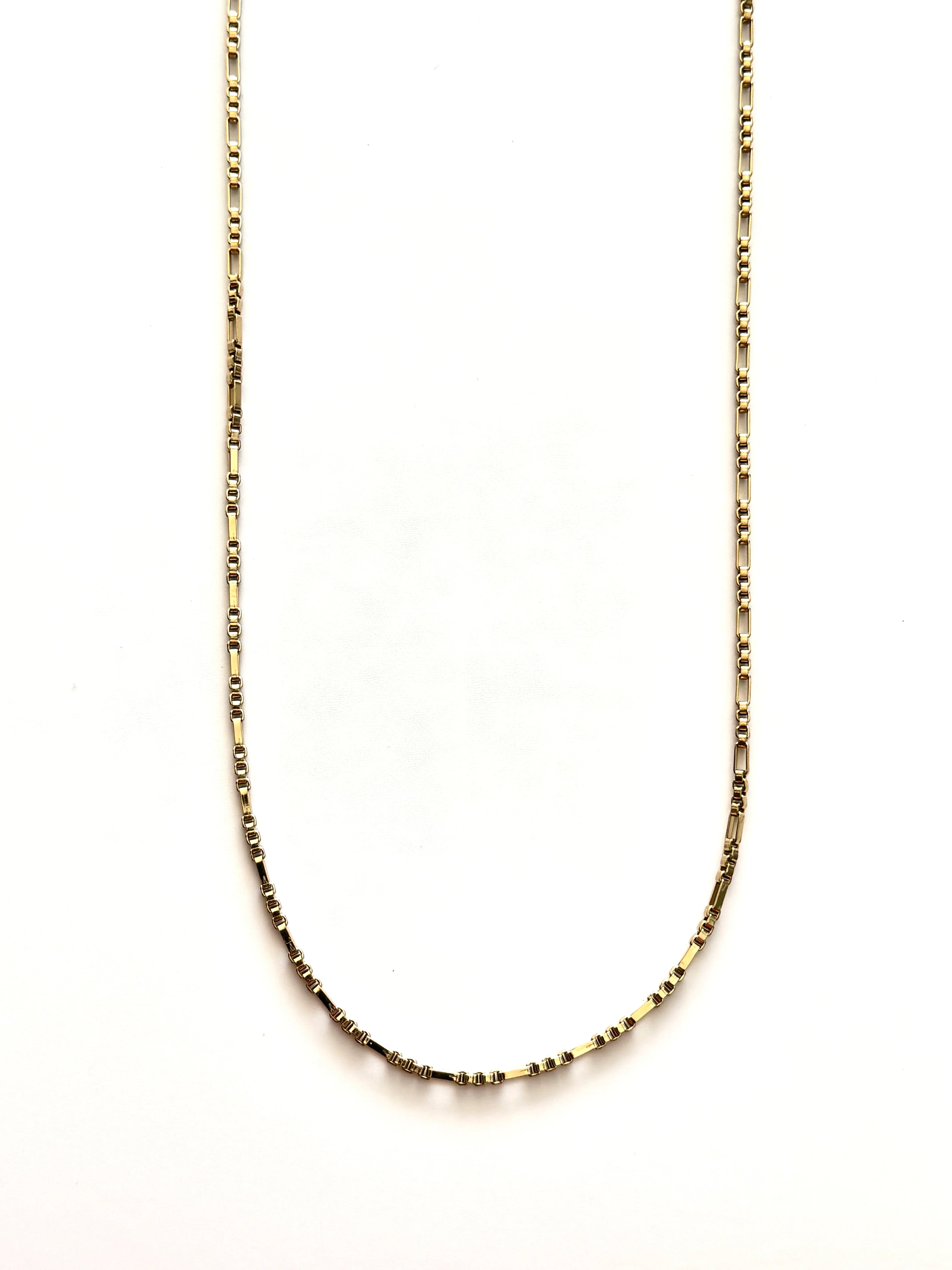 Cadena Prisma Glacial Mujer 3mm - Oryos Joyeria