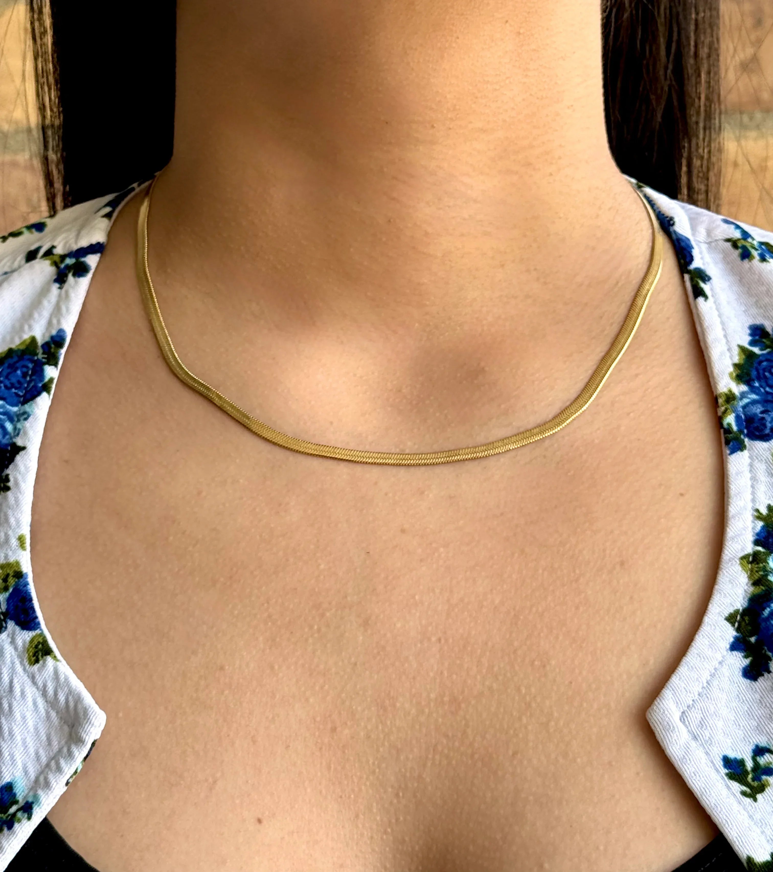 Cadena Luz de Horus Mujer 3mm (45cm) - Oryos Joyeria