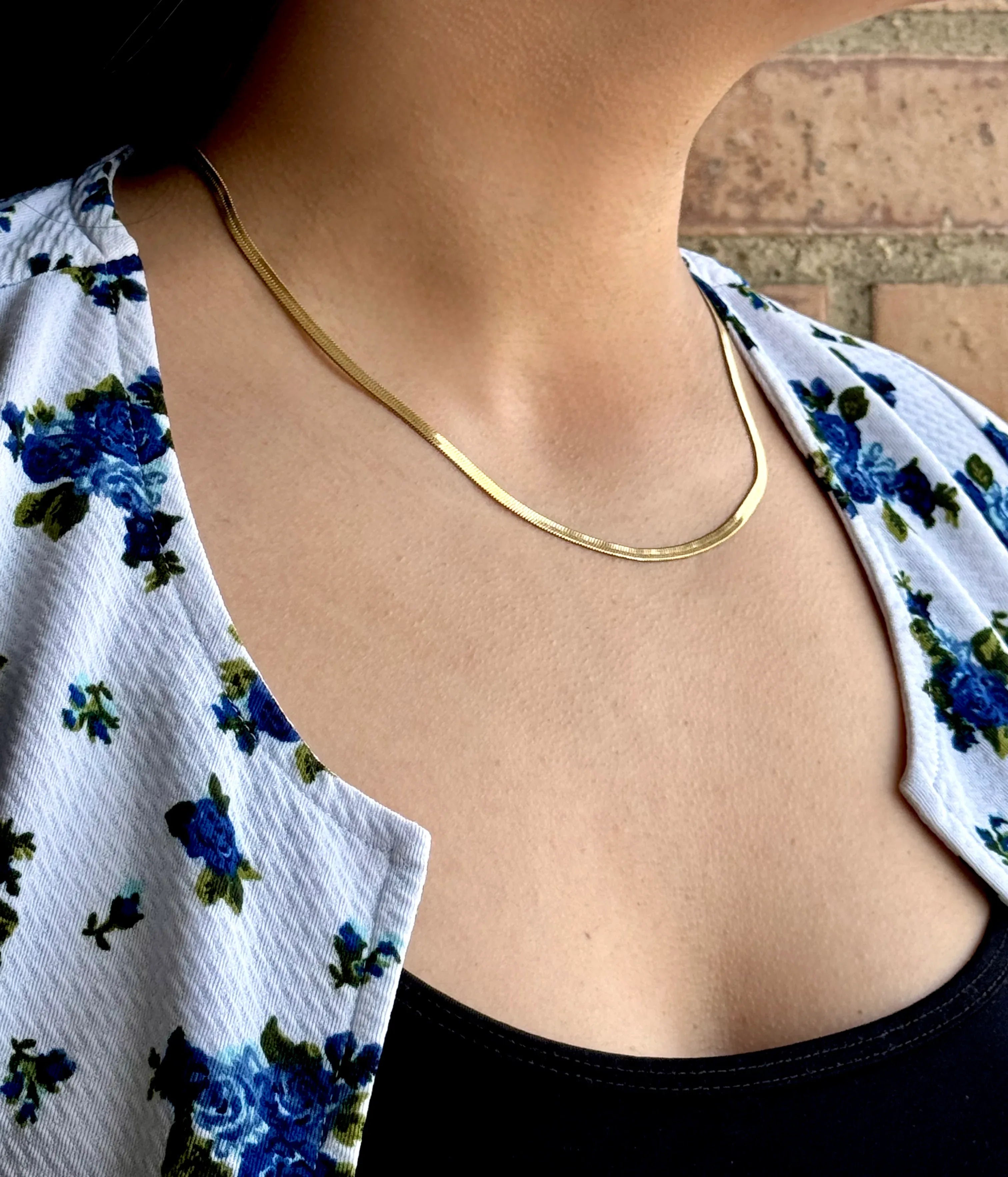 Cadena Luz de Horus Mujer 3mm (45cm) - Oryos Joyeria