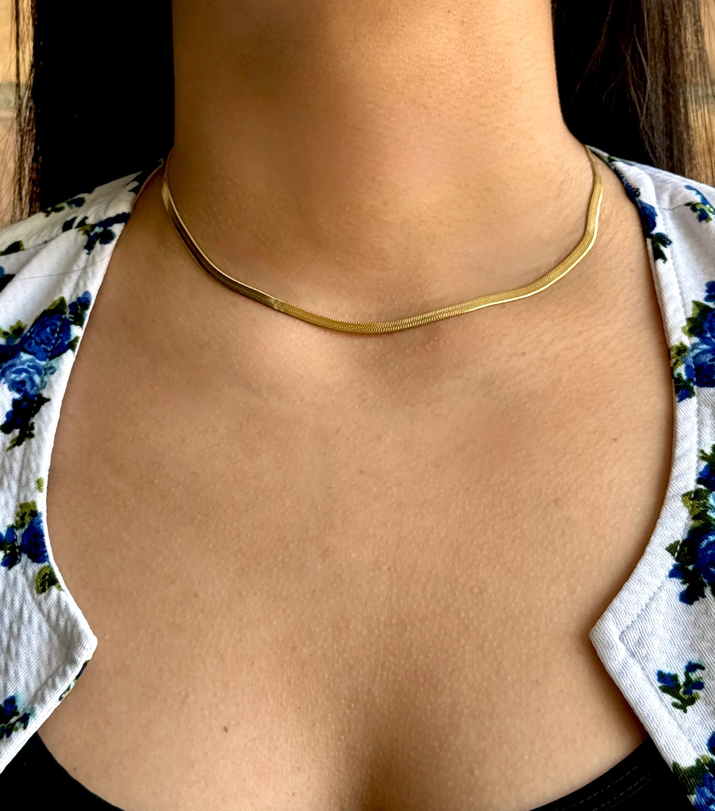 Cadena Luz de Horus Mujer 3mm (40cm) - Oryos Joyeria