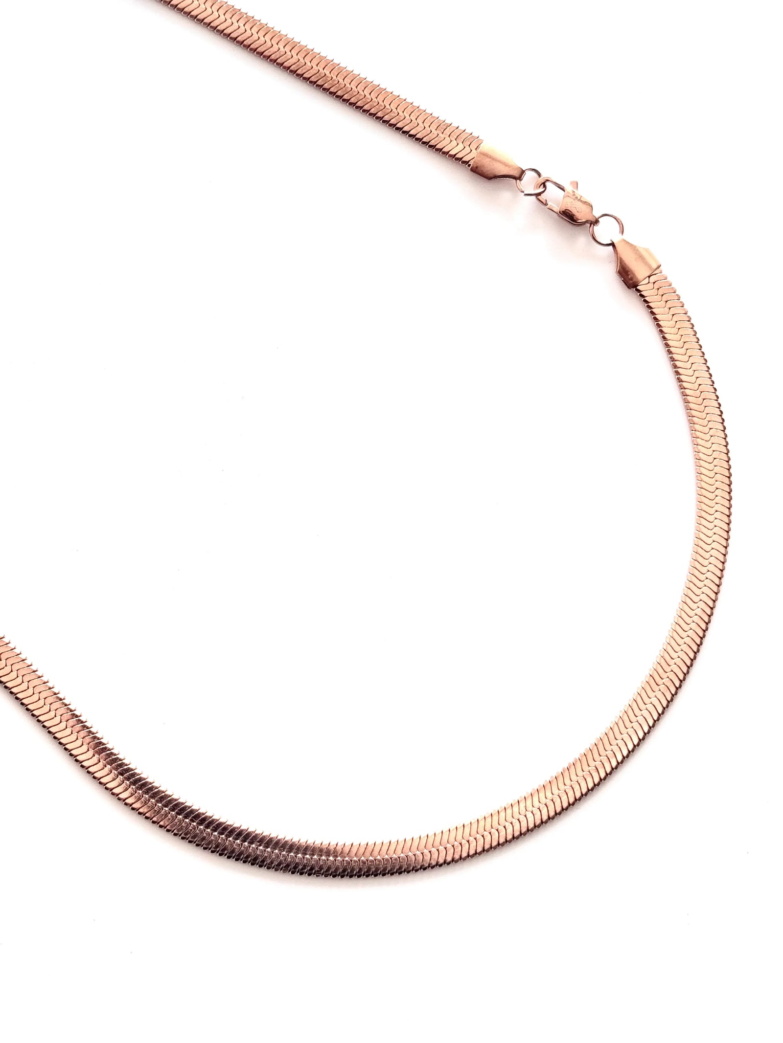 Cadena Luz de Horus Rosa Hombre 6mm - Oryos Joyeria