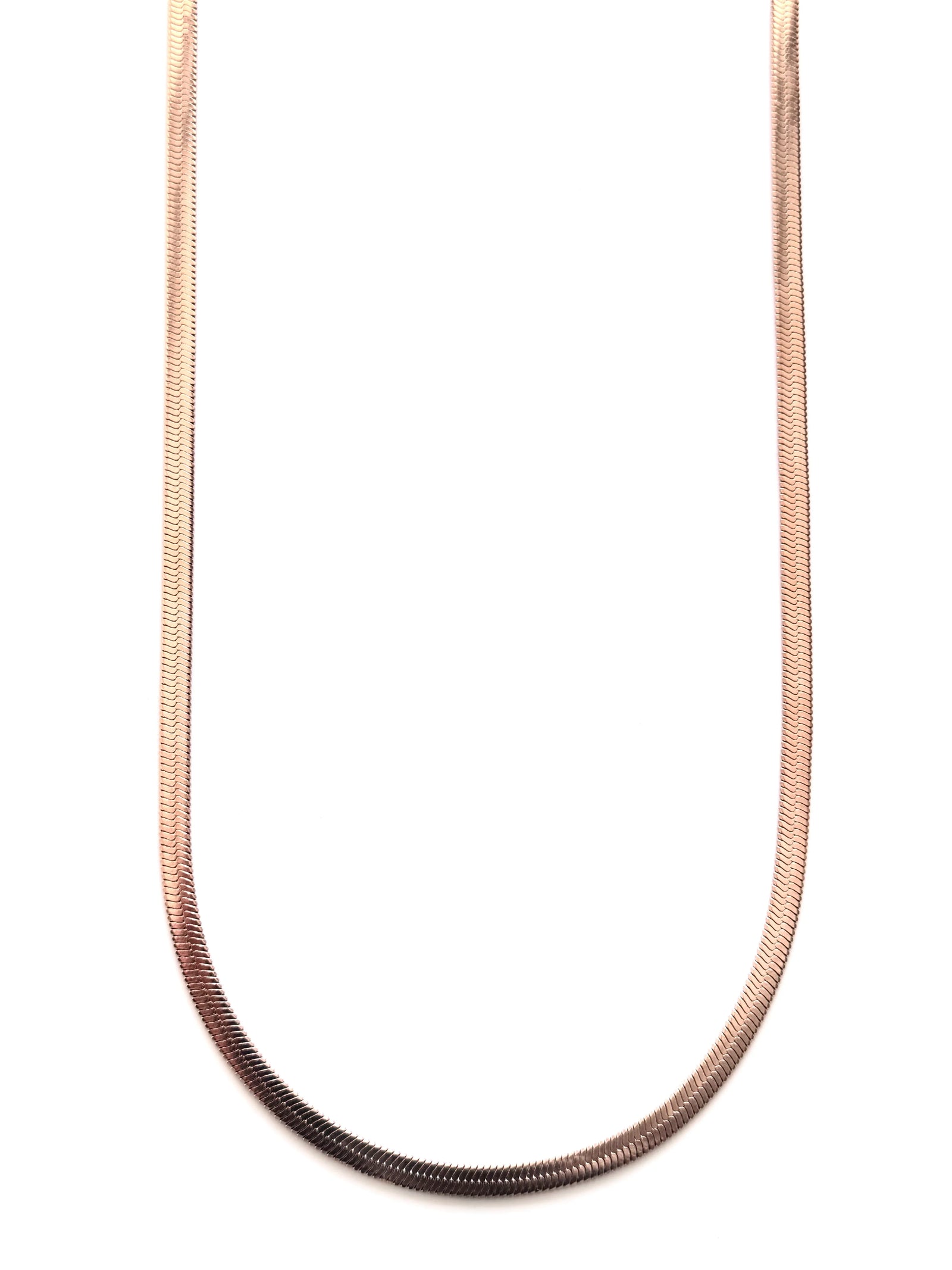 Cadena Luz de Horus Rosa Hombre 6mm - Oryos Joyeria