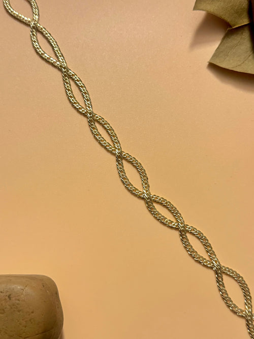 Cadena Abrazo Eterno Hombre 4mm - Oryos Joyeria