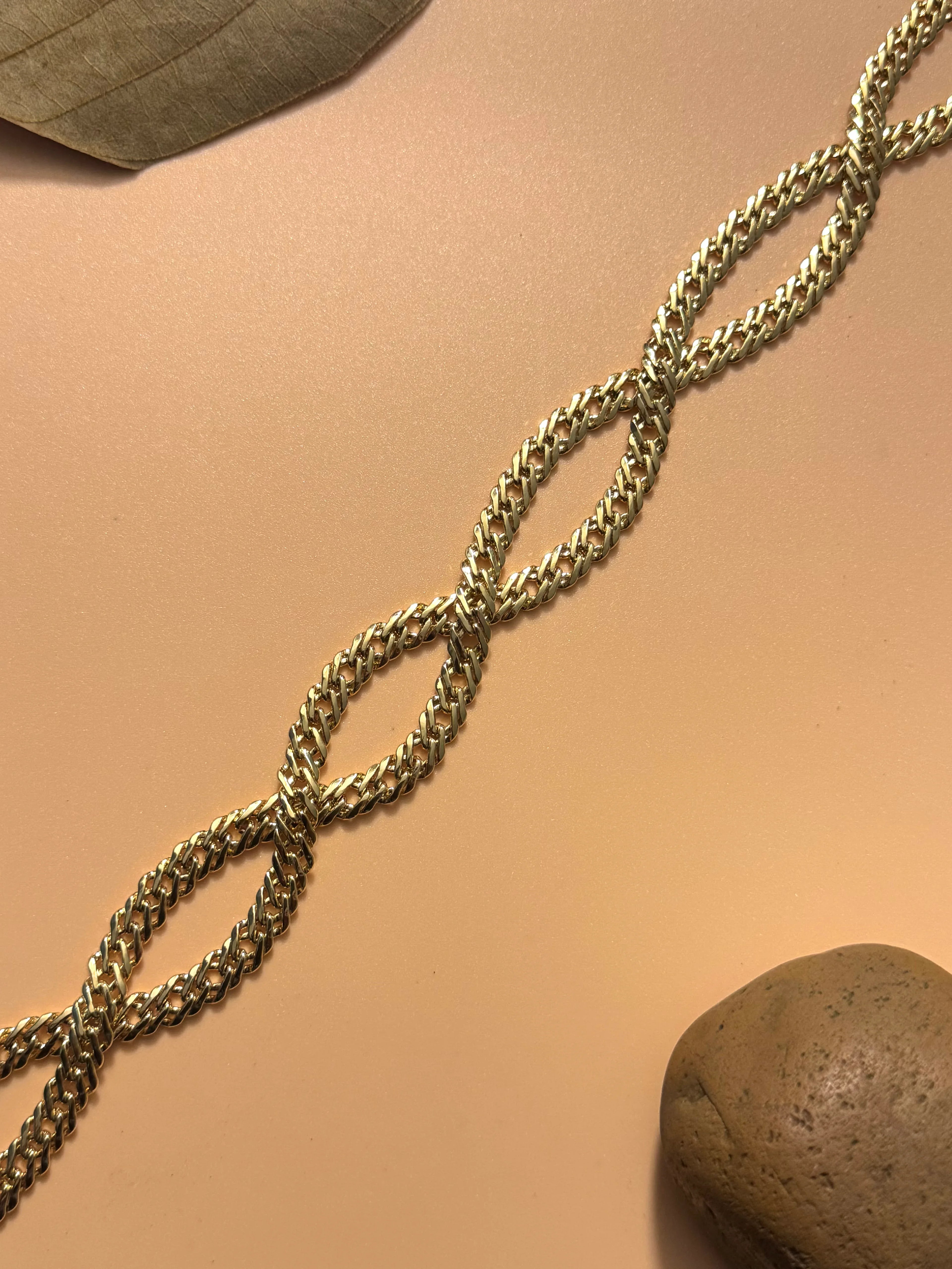 Cadena Abrazo Eterno Hombre 6mm - Oryos Joyeria