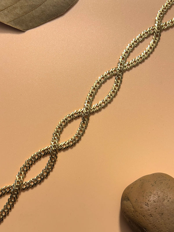 Cadena Abrazo Eterno Hombre 6mm - Oryos Joyeria