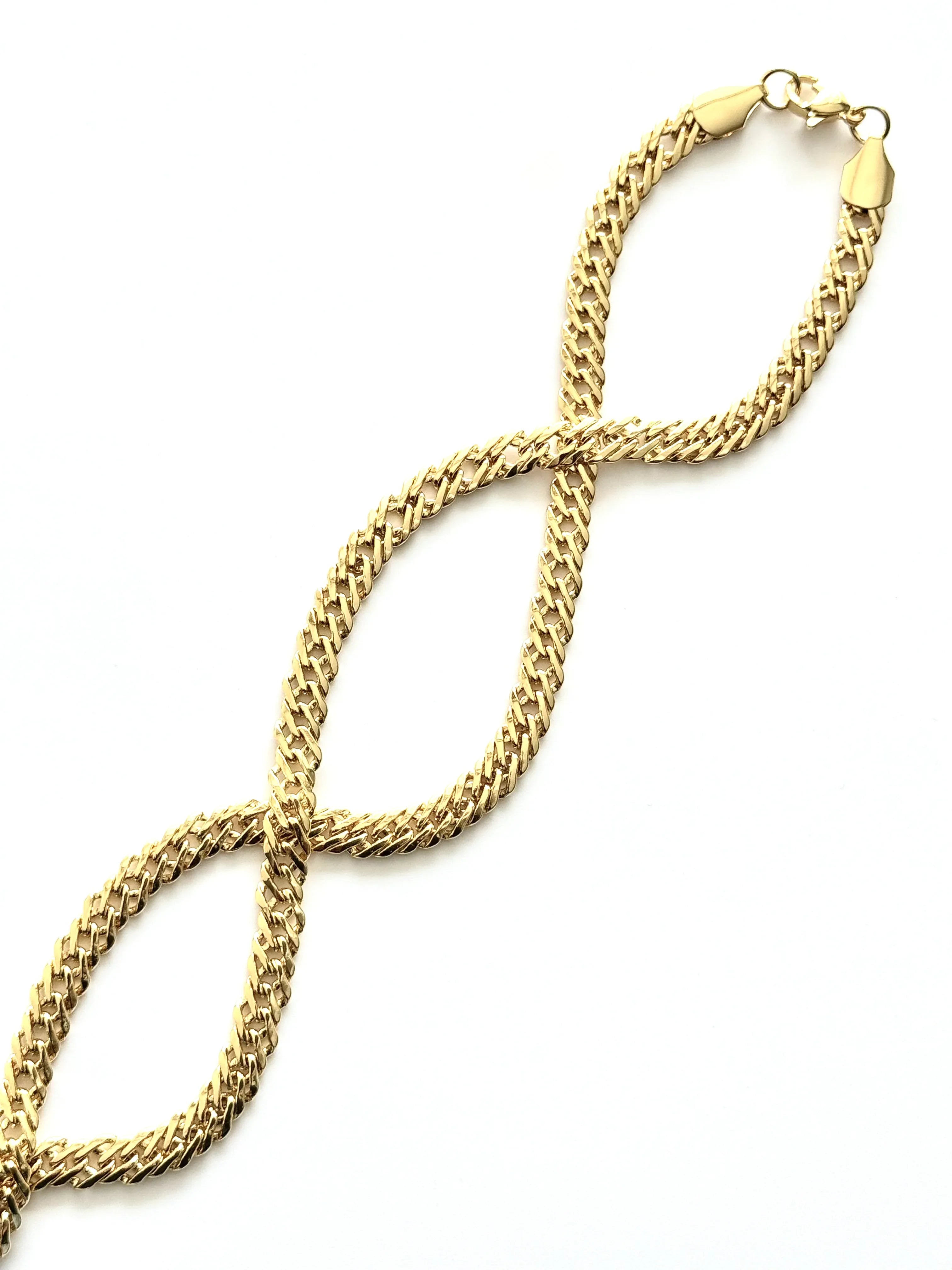 Cadena Abrazo Eterno Hombre 6mm - Oryos Joyeria