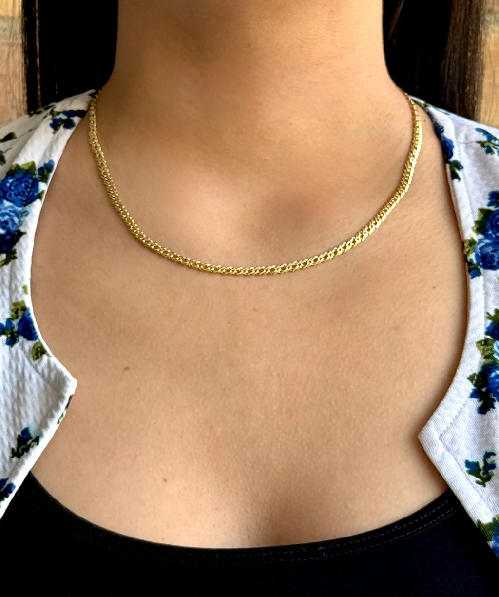 Cadena Abrazo Eterno Mujer 3mm - Oryos Joyeria