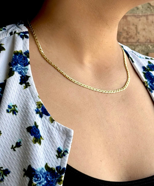 Cadena Abrazo Eterno Mujer 3mm - Oryos Joyeria