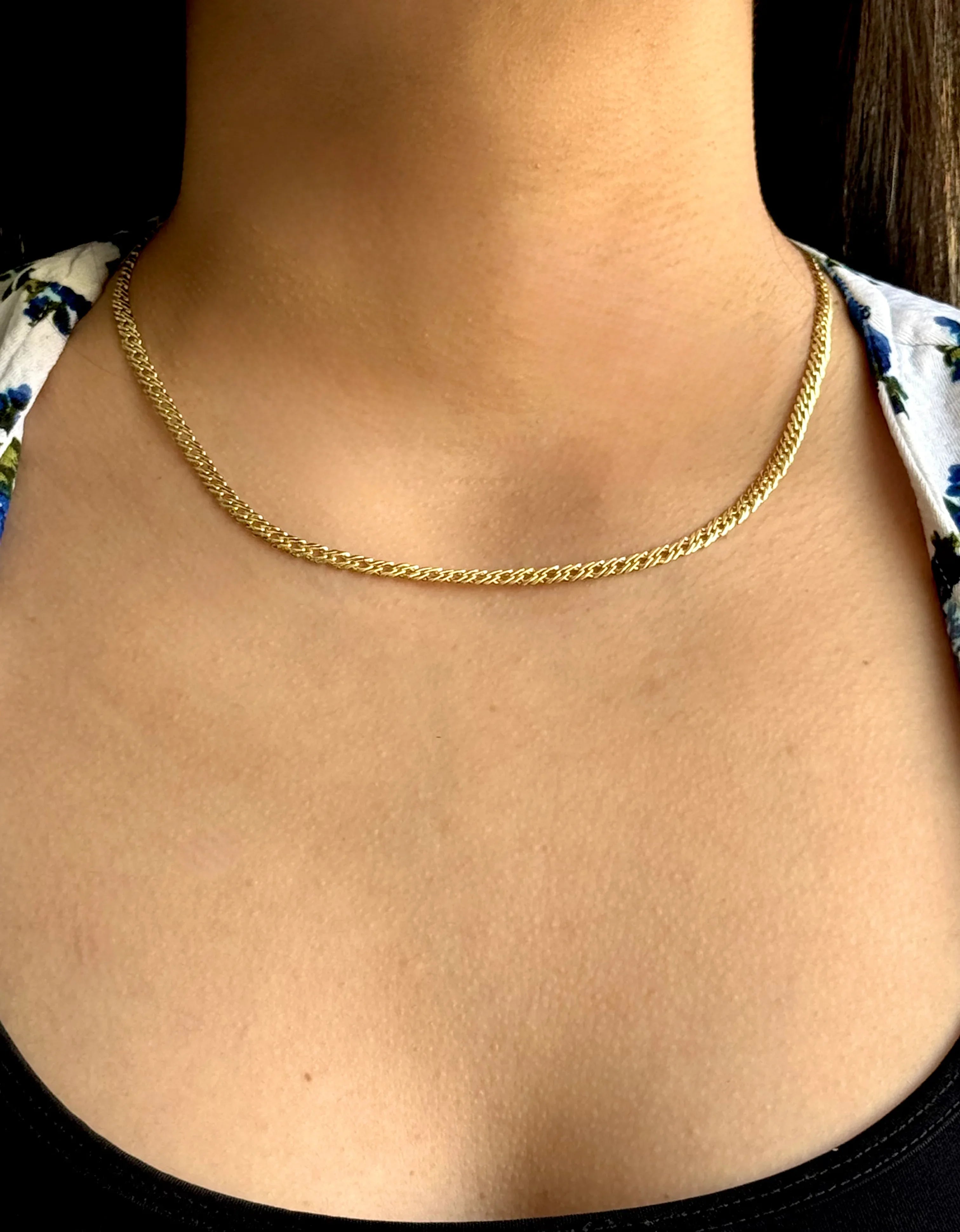 Cadena Abrazo Eterno Mujer 4mm - Oryos Joyeria