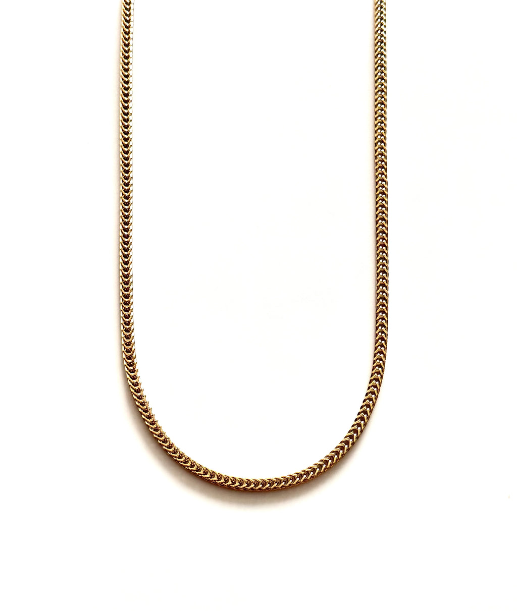 Cadena Escama de Dragón Mujer 4mm - Oryos Joyeria