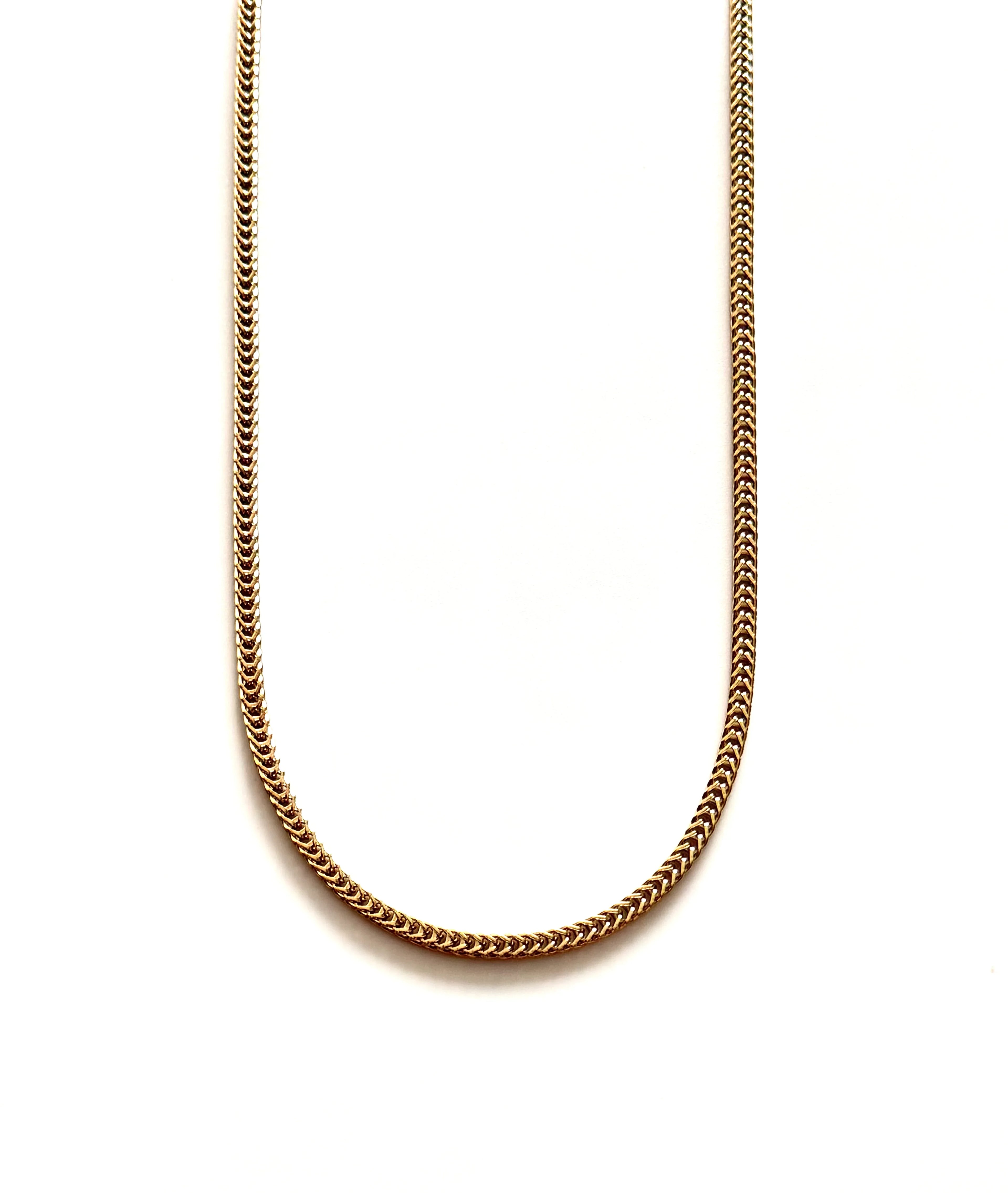 Cadena Escama de Dragón Mujer 4mm - Oryos Joyeria