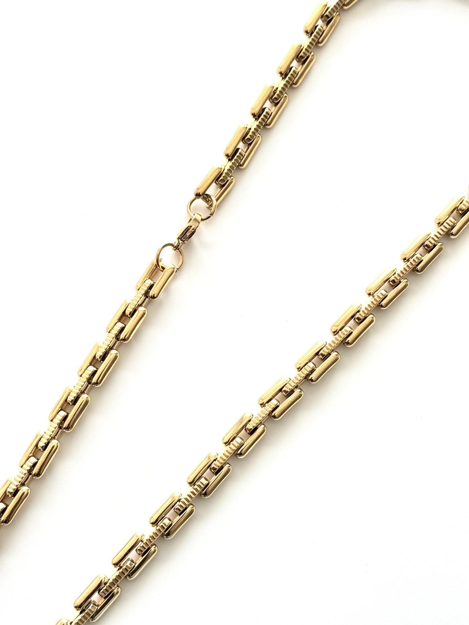 Cadena Camino de Luz Hombre 8mm - Oryos Joyeria