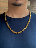 Cadena Camino de Luz Hombre 8mm - Oryos Joyeria