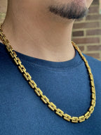 Cadena Camino de Luz Hombre 8mm - Oryos Joyeria