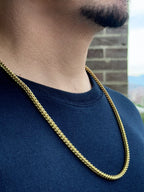 Cadena Muro Imperial Hombre 4mm - Oryos Joyeria