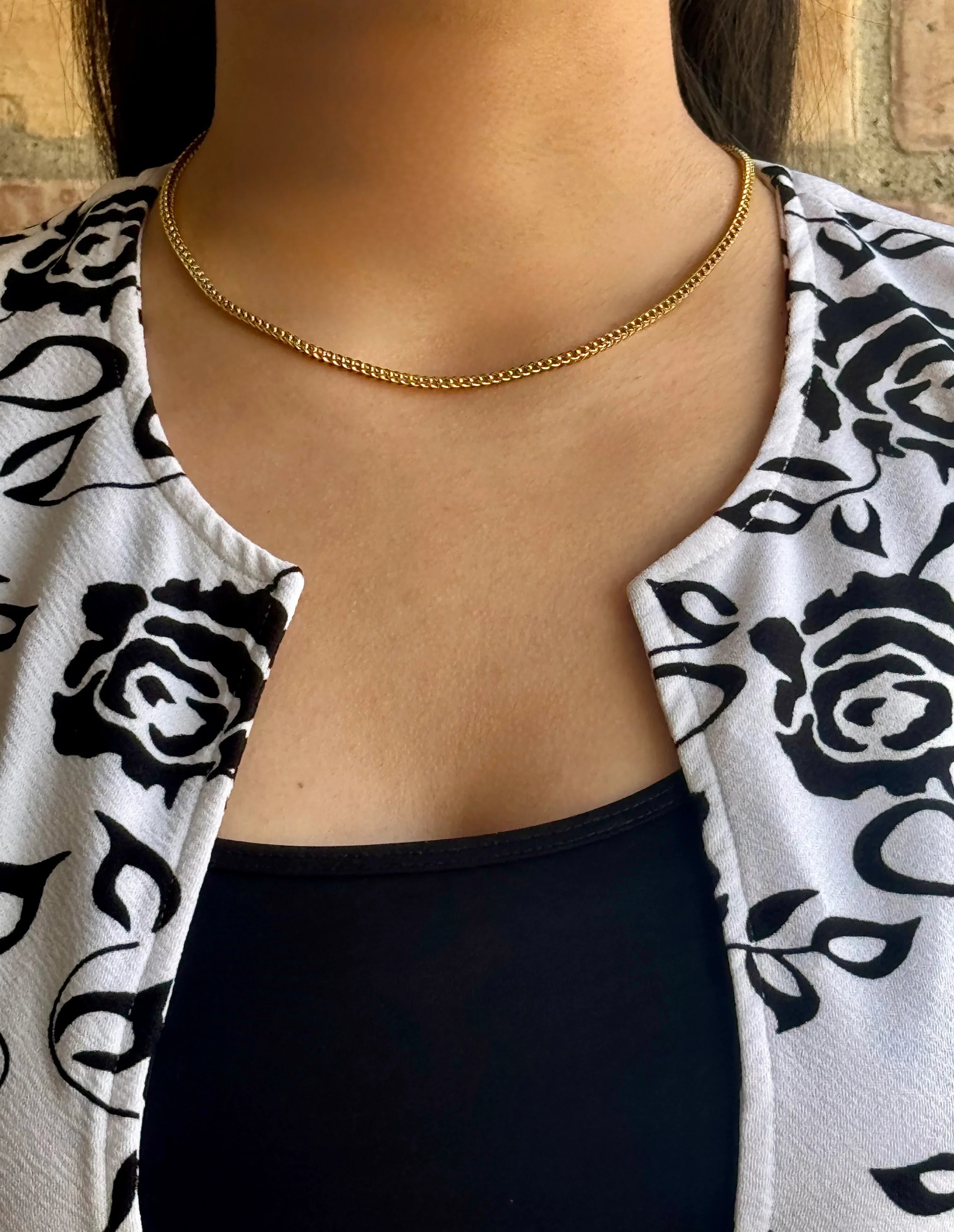 Cadena Muro Imperial Mujer 2mm - Oryos Joyeria