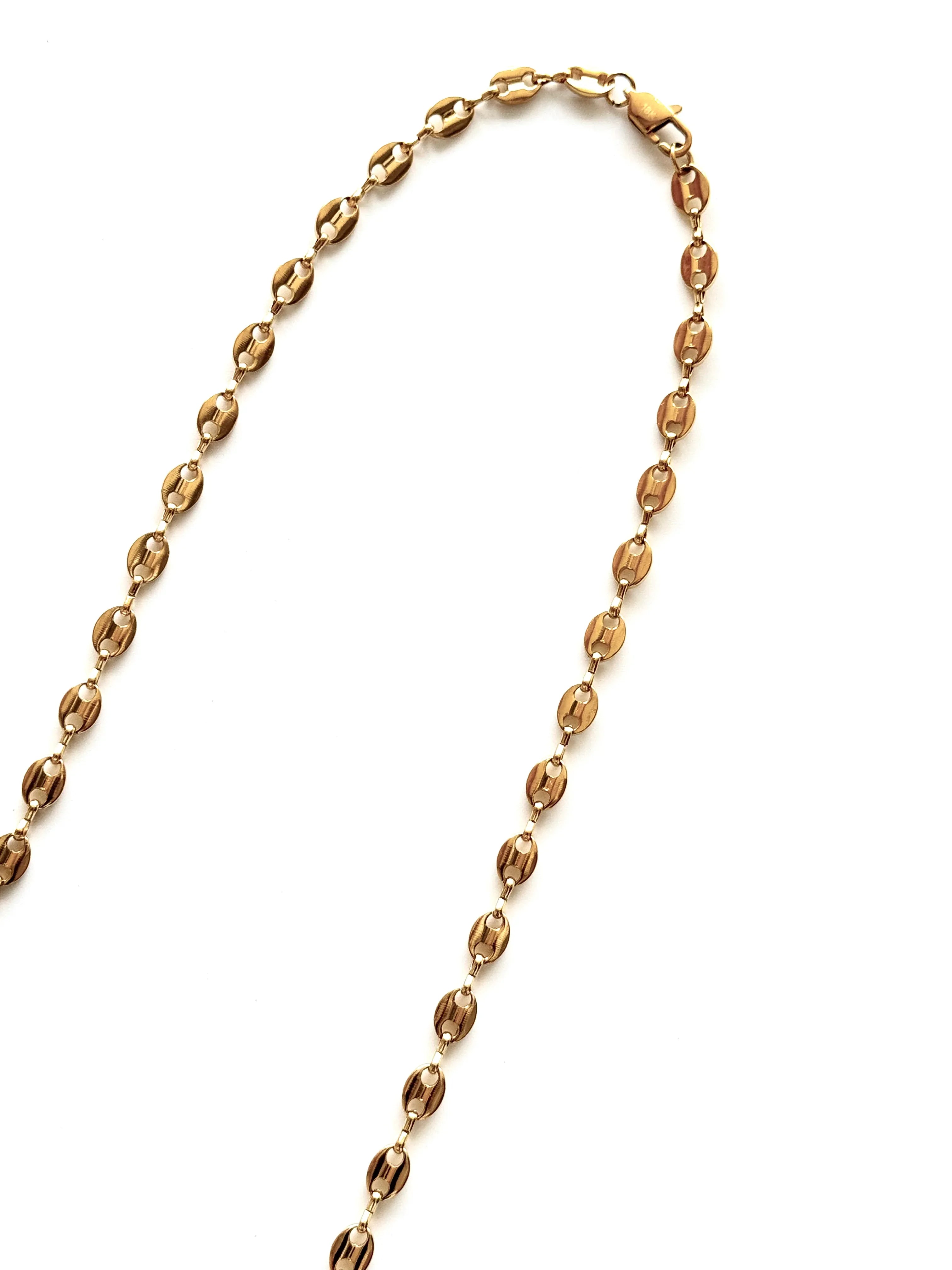 Cadena Semilla Sagrada Hombre 6mm - Oryos Joyeria