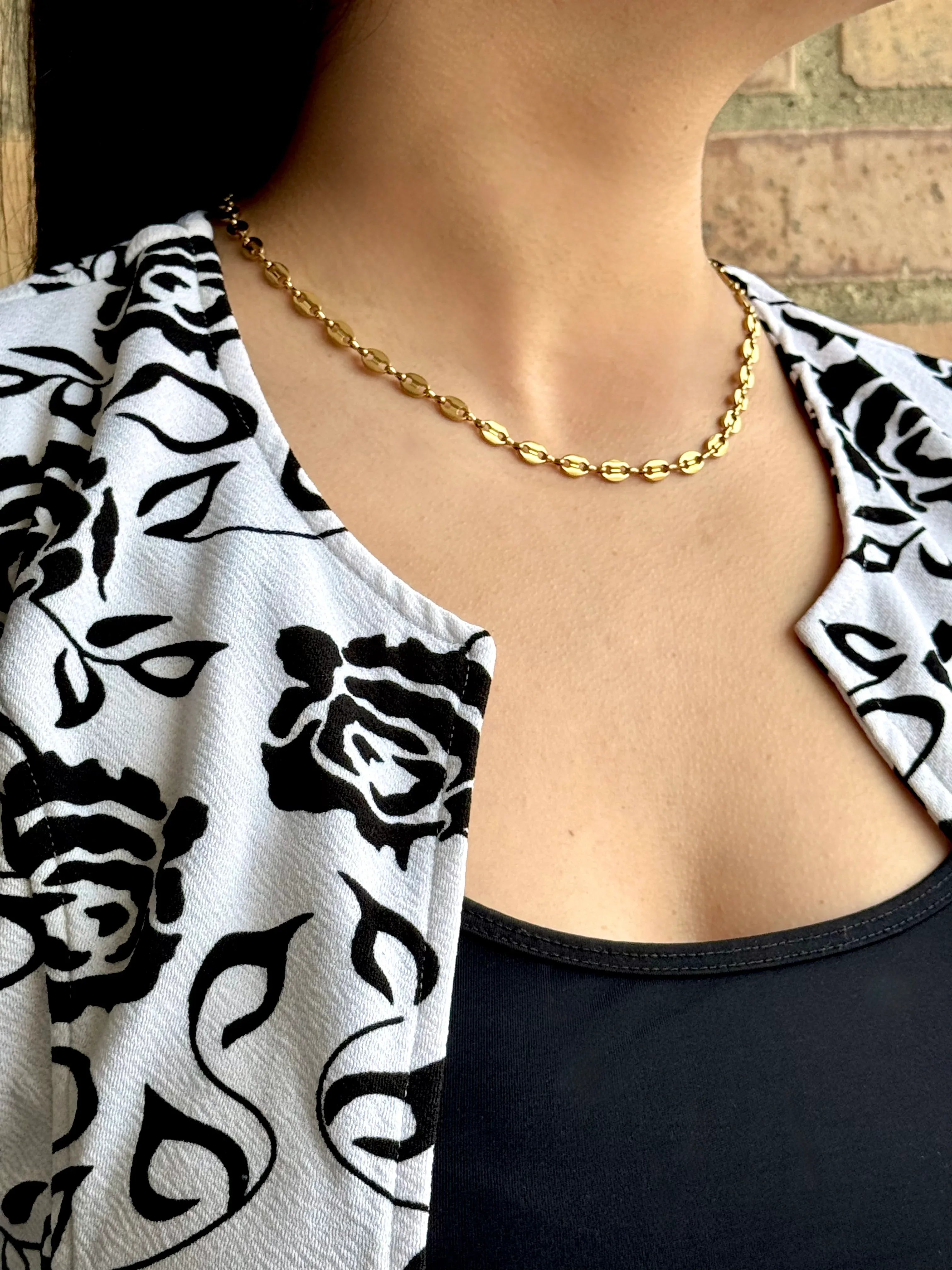 Cadena Semilla Sagrada Mujer 5mm - Oryos Joyeria