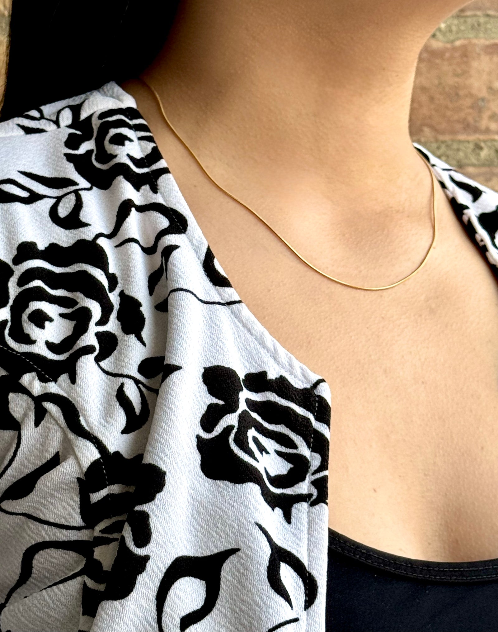 Cadena Hilo Mujer 1mm - Oryos Joyeria