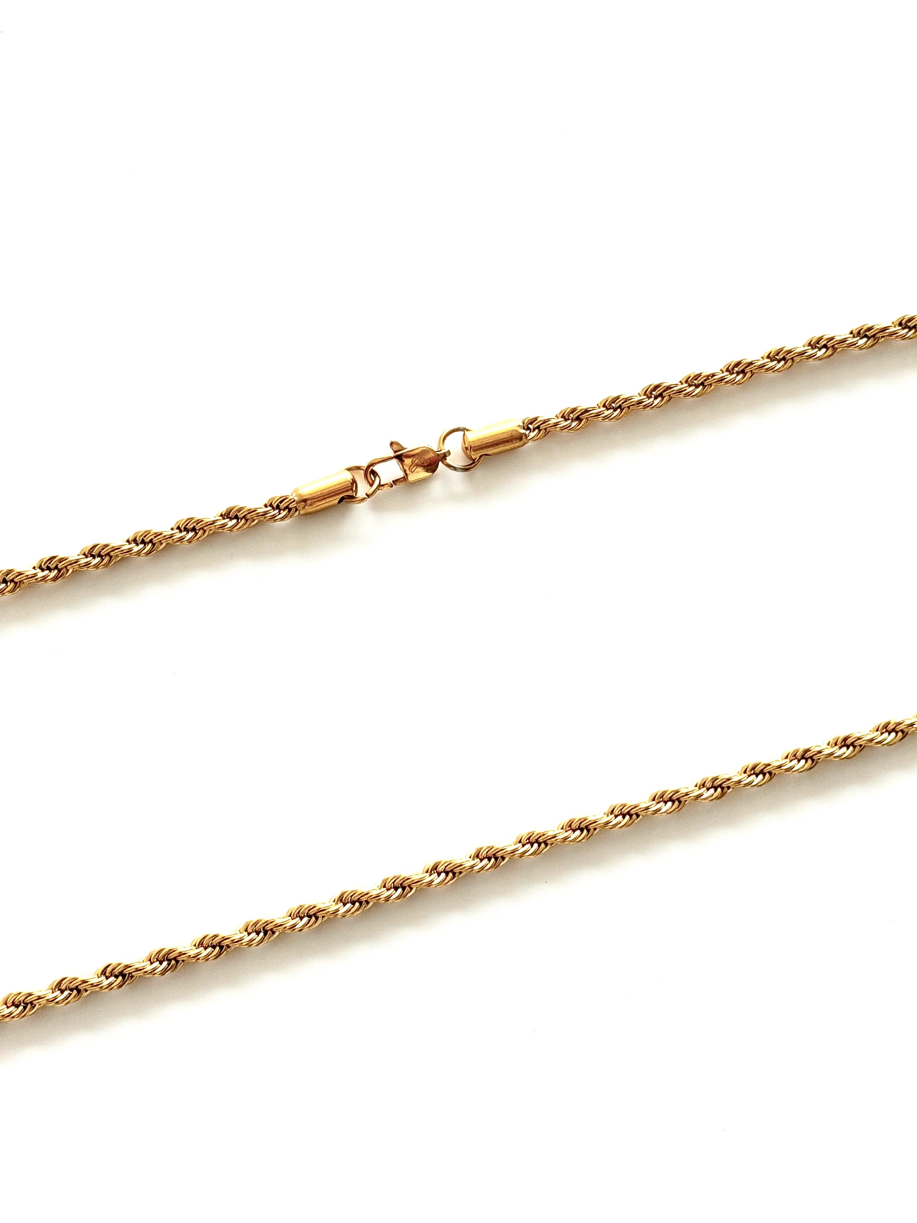 Cadena Hilo Sagrado Hombre 4mm - Oryos Joyeria