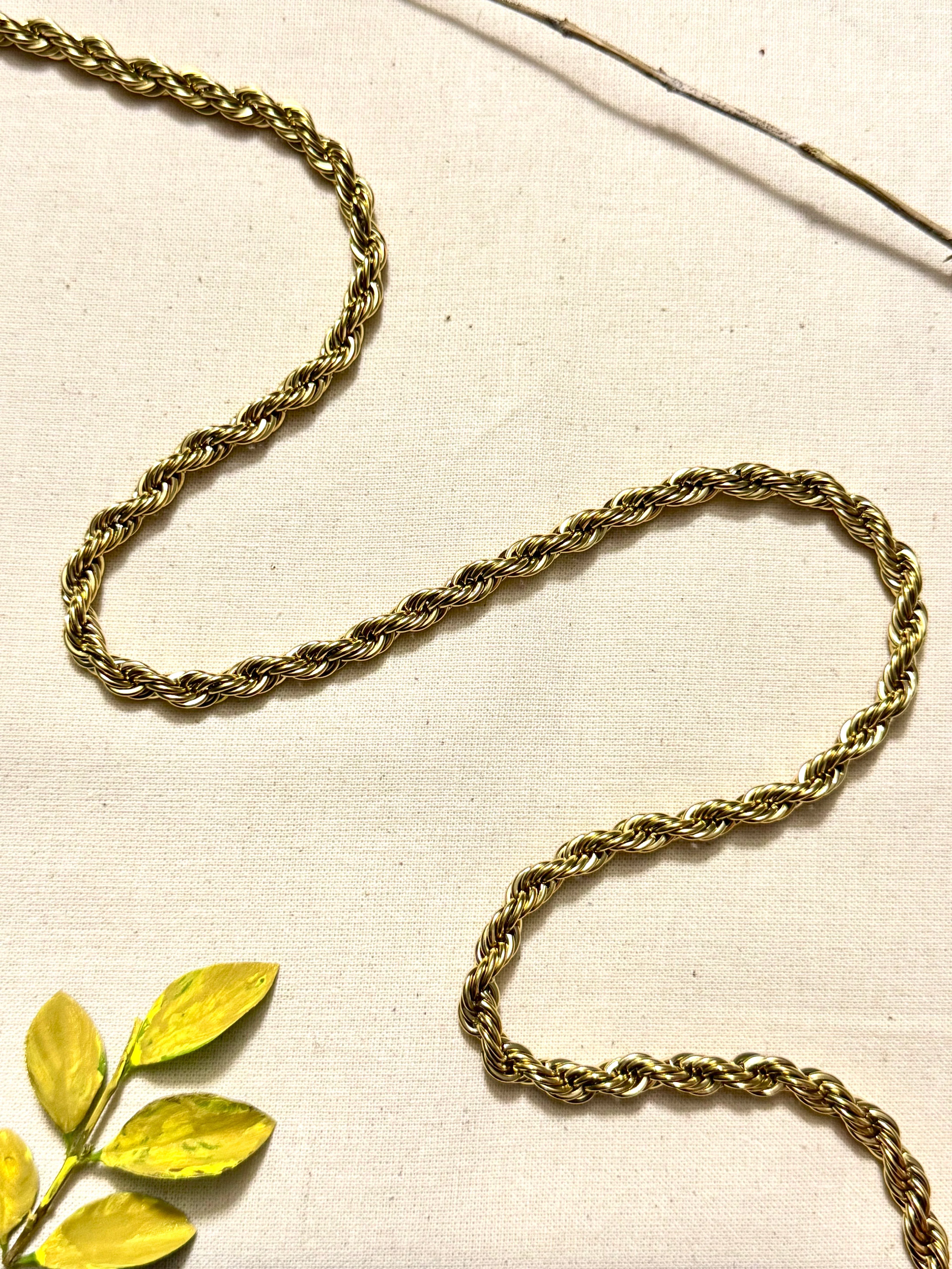 Cadena Hilo Sagrado Hombre 6mm - Oryos Joyeria