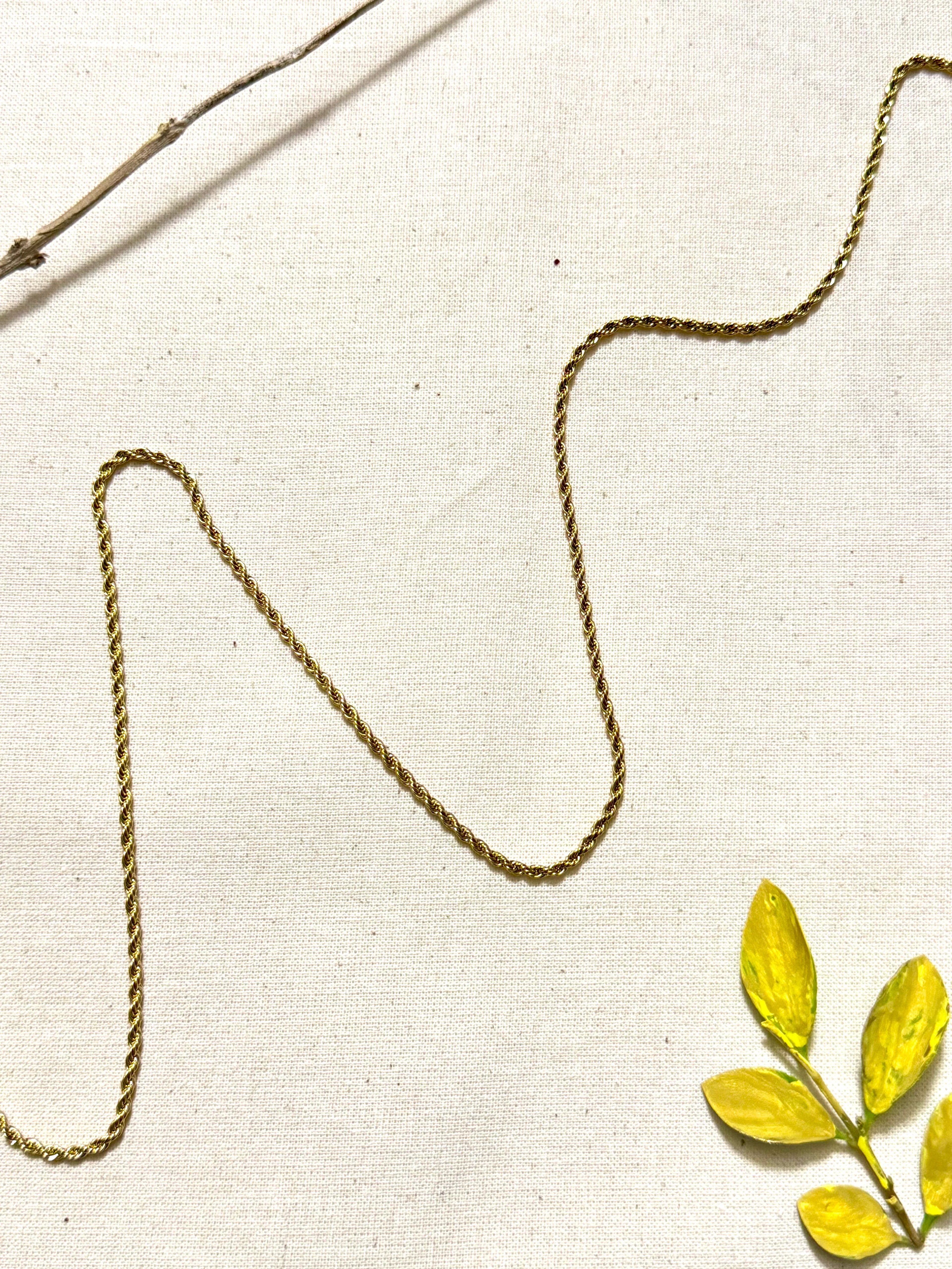 Cadena Hilo Sagrado Mujer 2mm - Oryos Joyeria