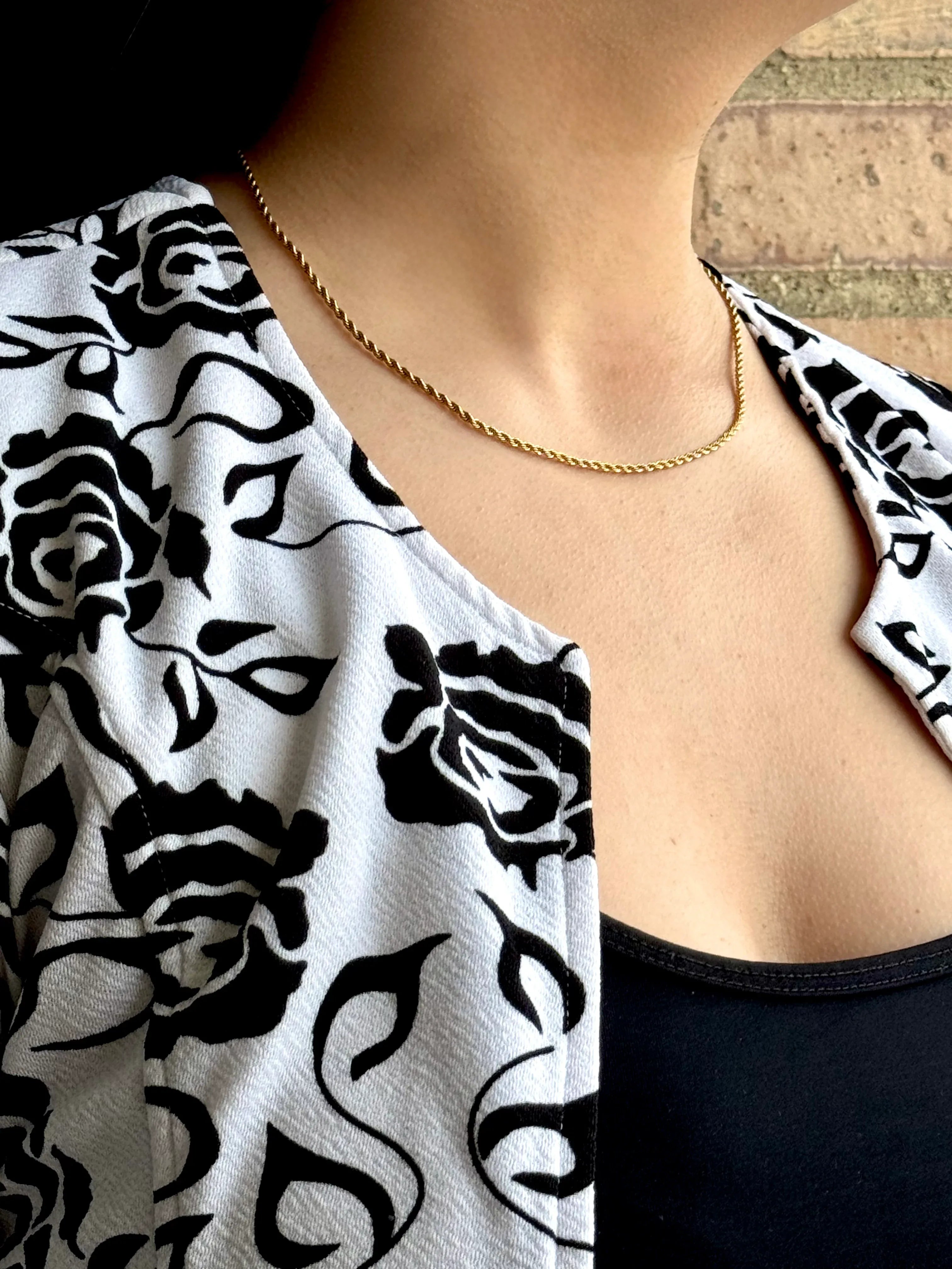 Cadena Hilo Sagrado Mujer 2mm - Oryos Joyeria