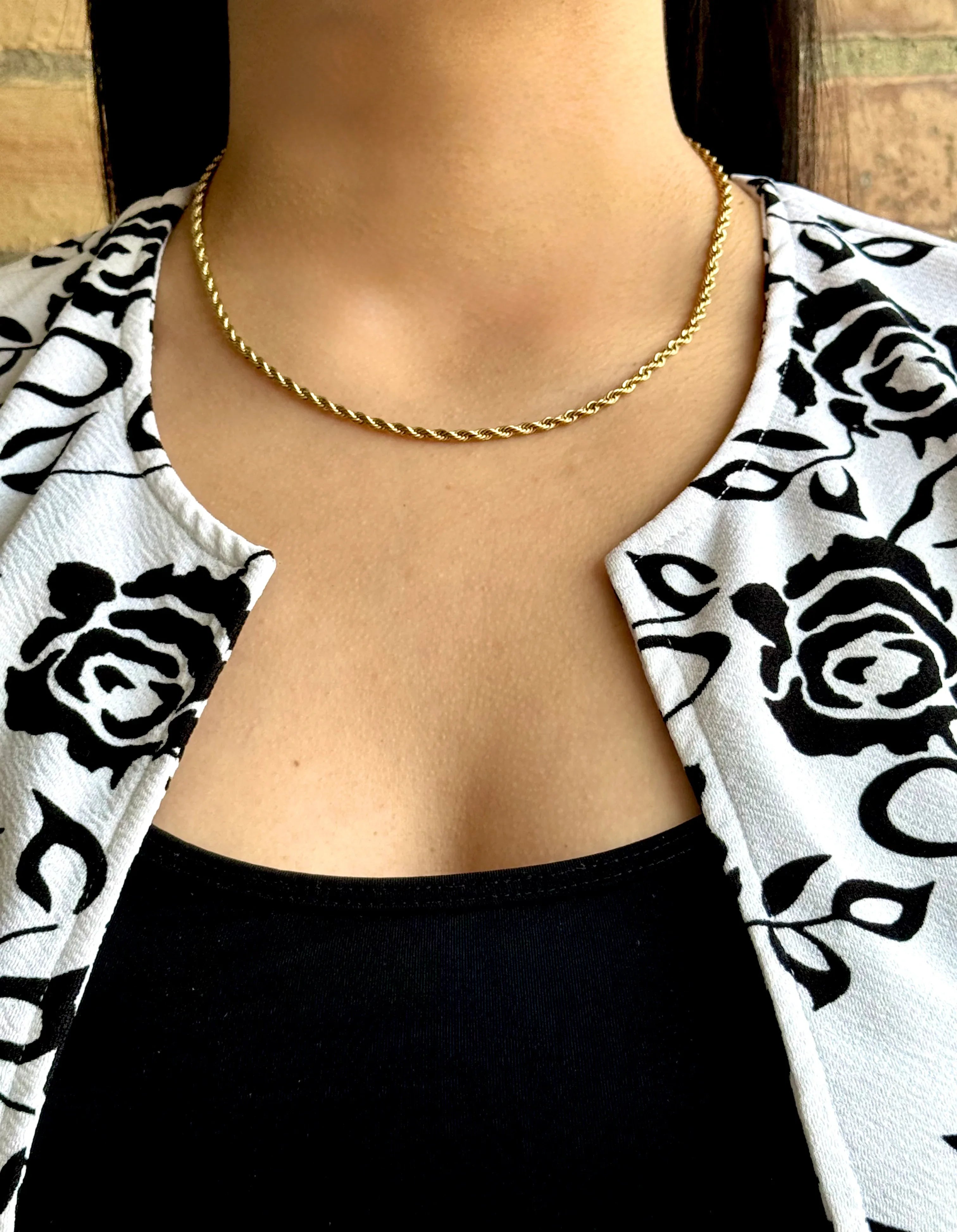 Cadena Hilo Sagrado Mujer 3mm - Oryos Joyeria