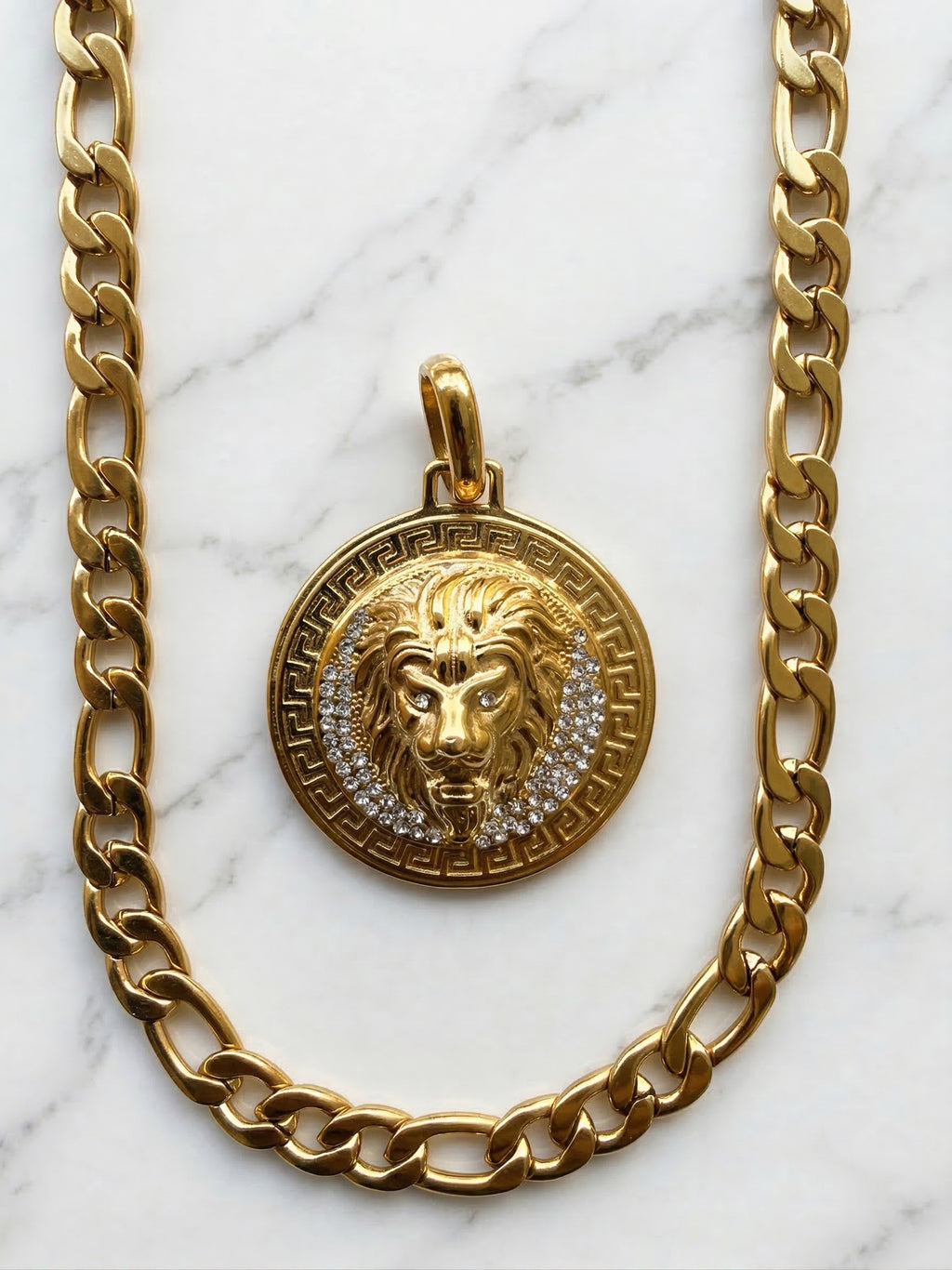 Cadena Legado Clásico y Dije León