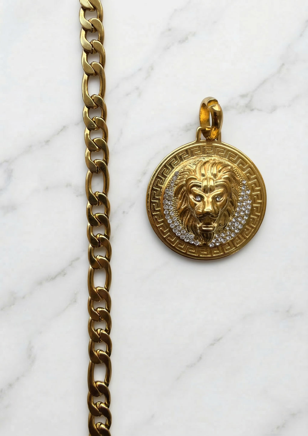 Cadena Legado Clásico y Dije León