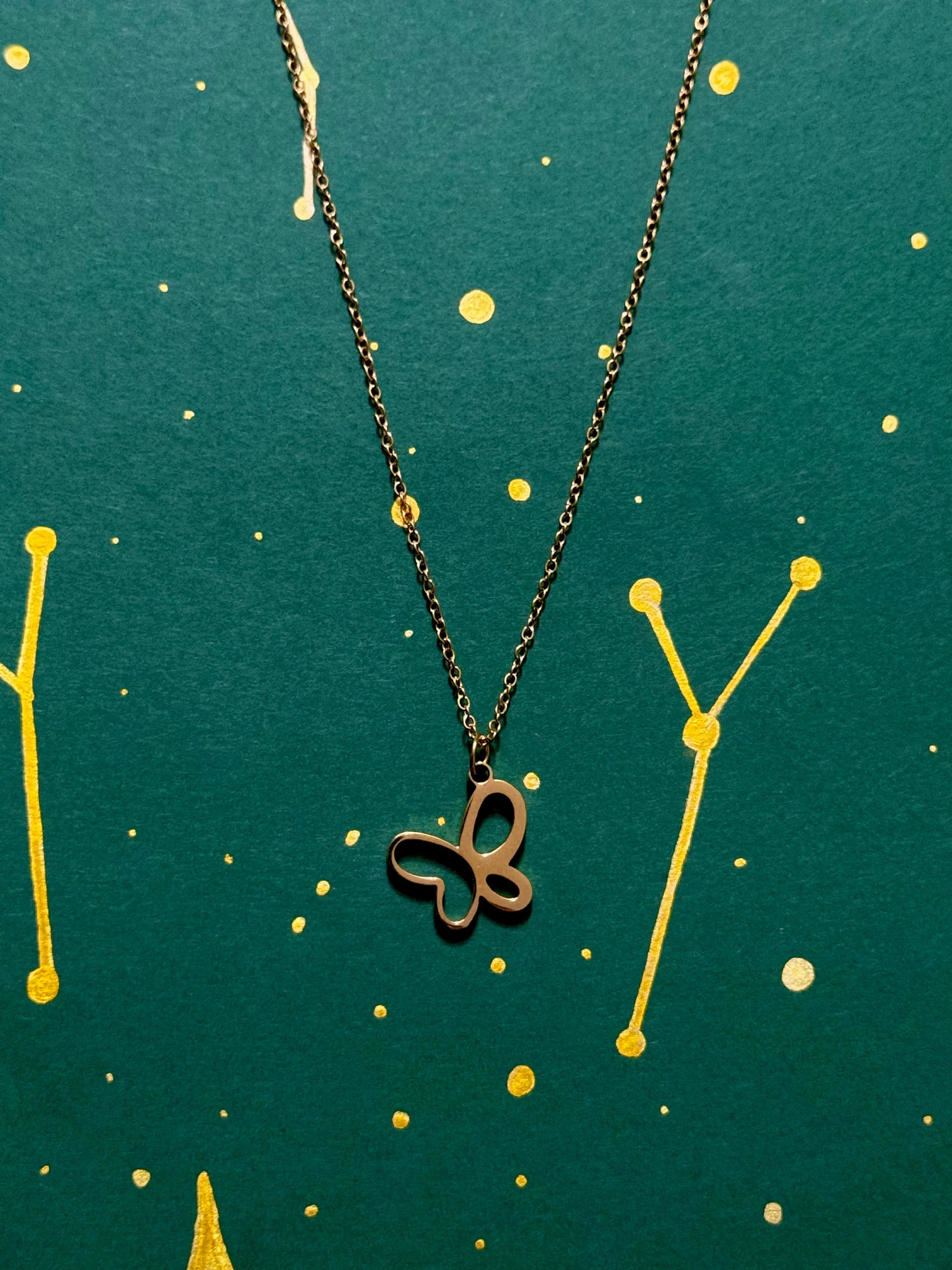 Cadena Mariposa Mujer - Oryos Joyeria