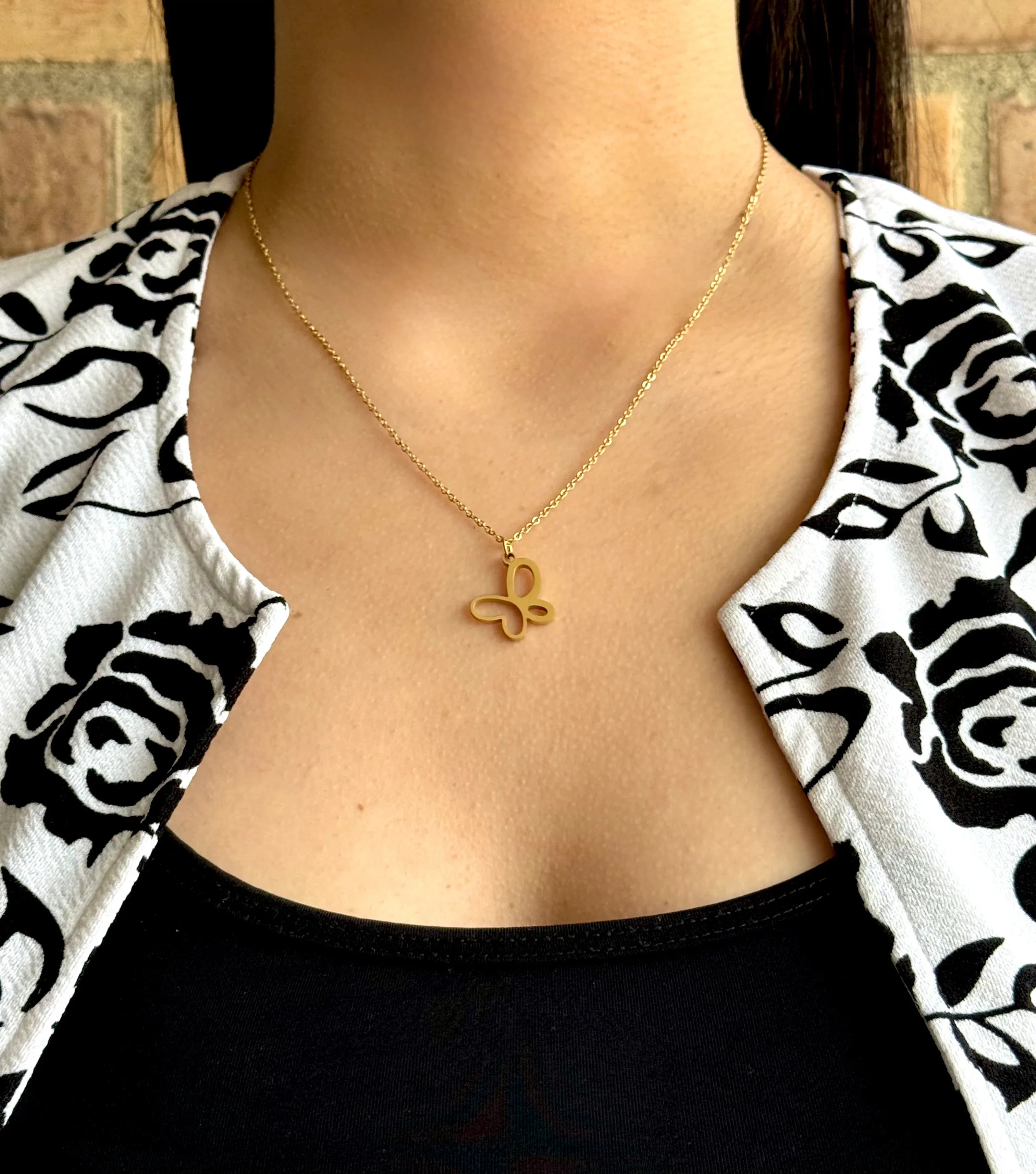 Cadena Mariposa Mujer - Oryos Joyeria