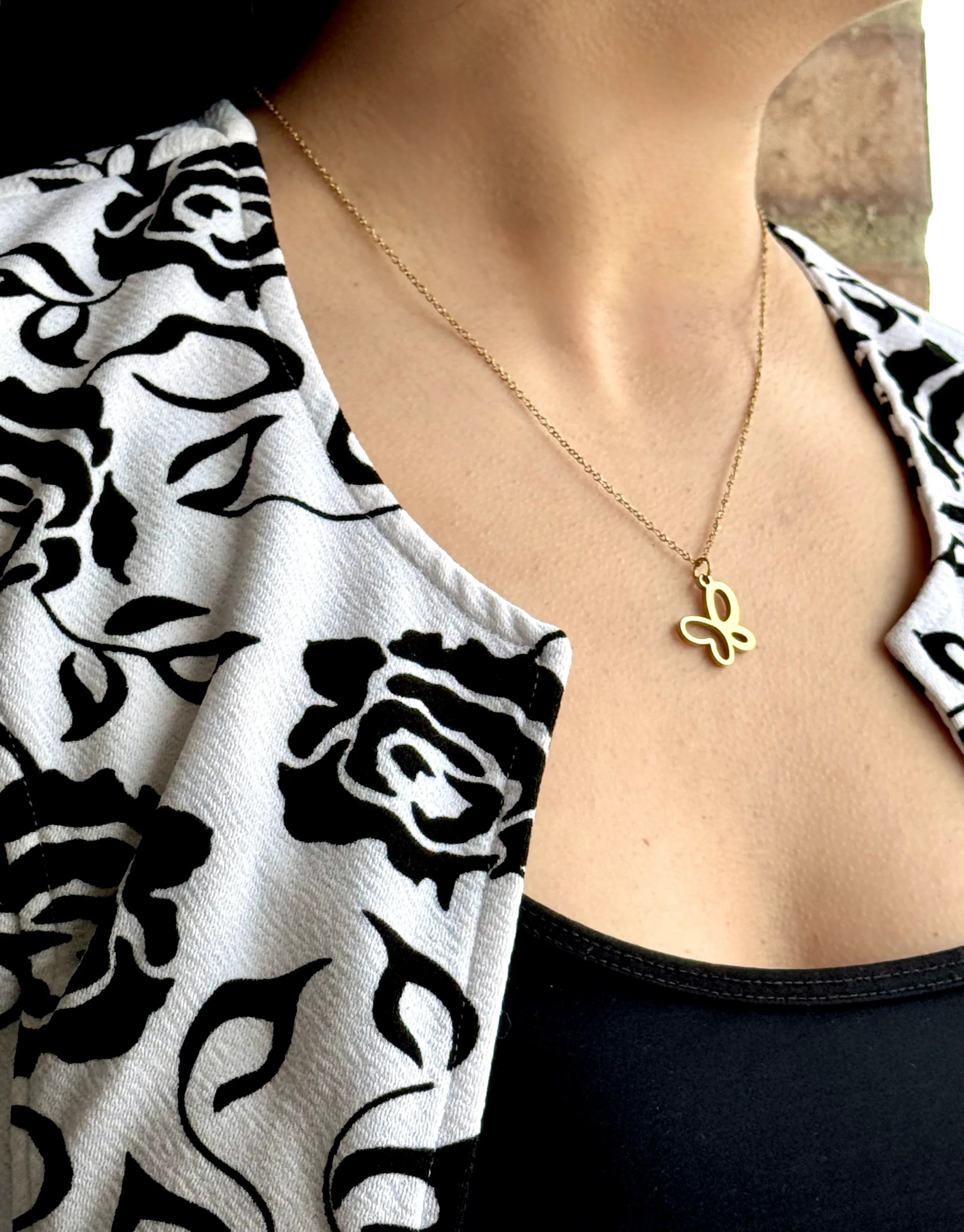 Cadena Mariposa Mujer - Oryos Joyeria