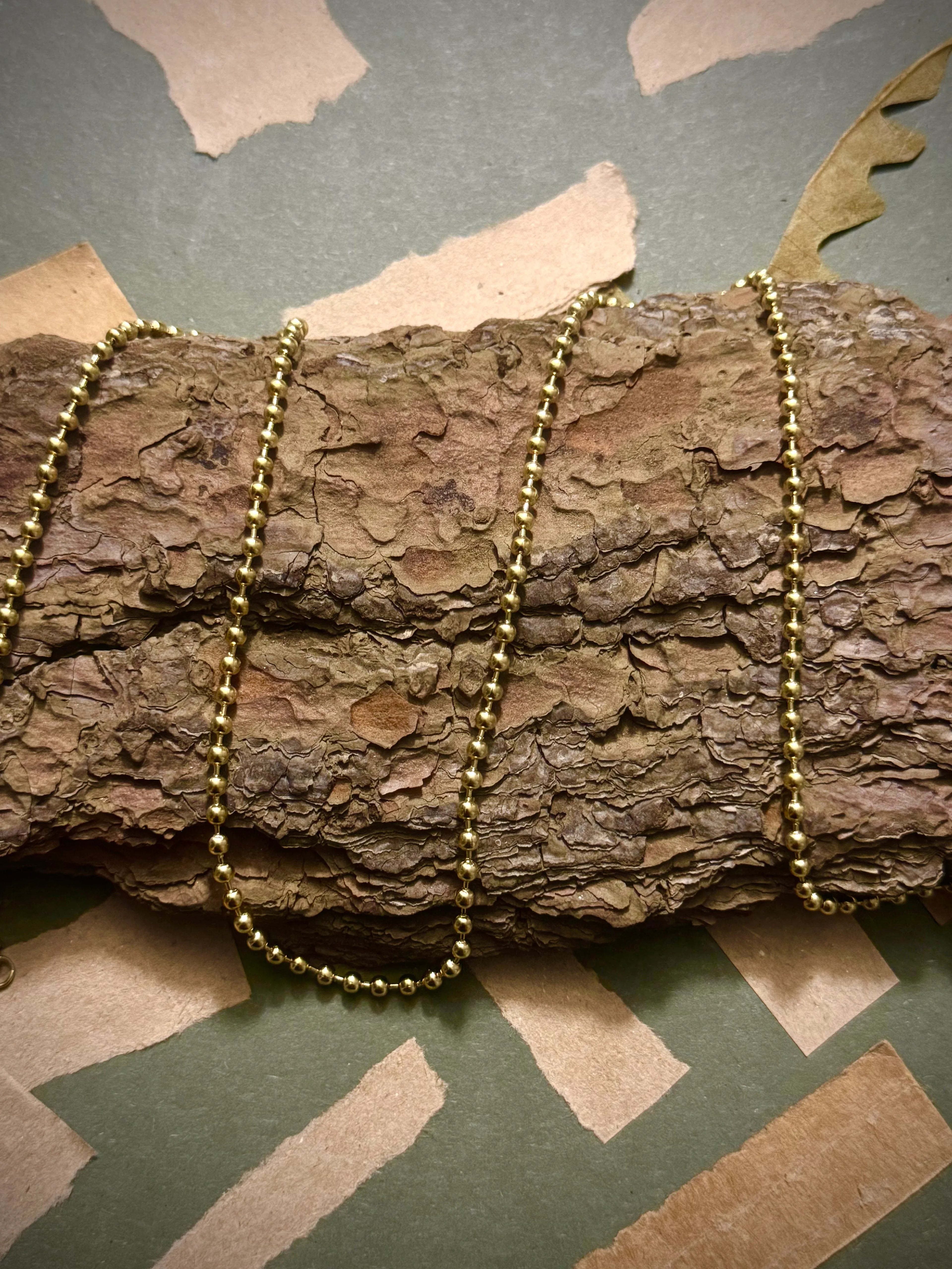 Cadena Orden Táctico Hombre 3mm - Oryos Joyeria